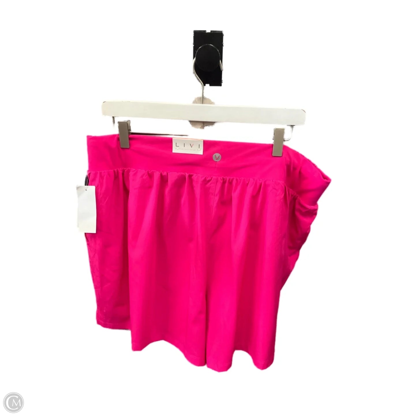Athletic Shorts By Livi Active In Pink, Size: 18