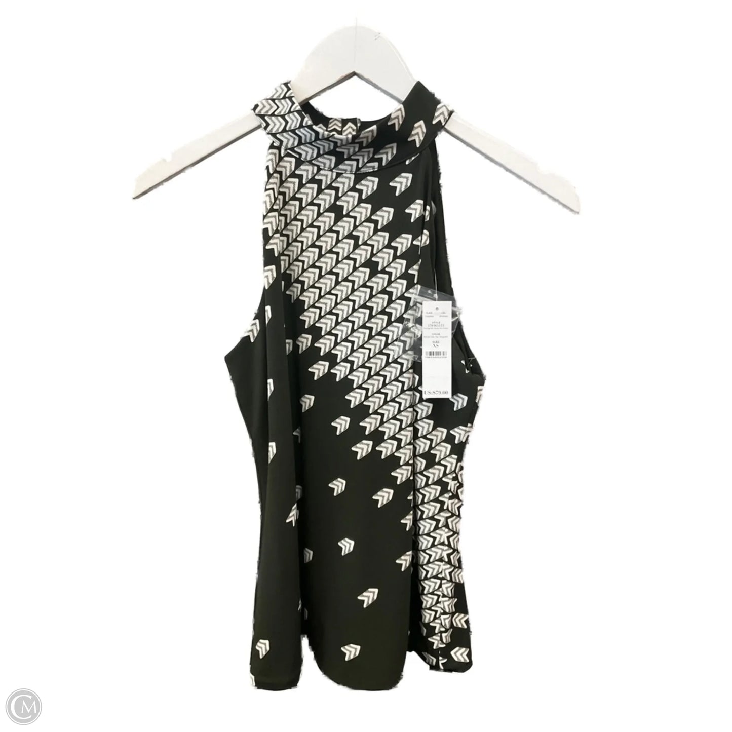 Top Sleeveless By White House Black Market In Green, Size: Xs