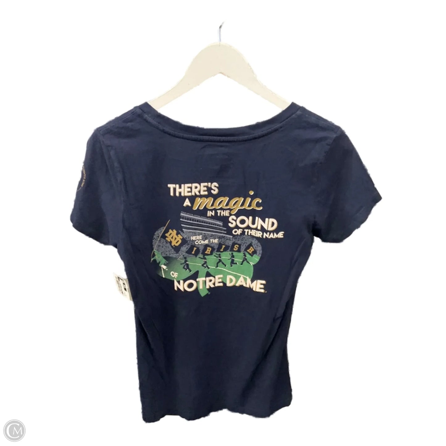 Top Short Sleeve By Clothes Mentor In Blue, Size: L
