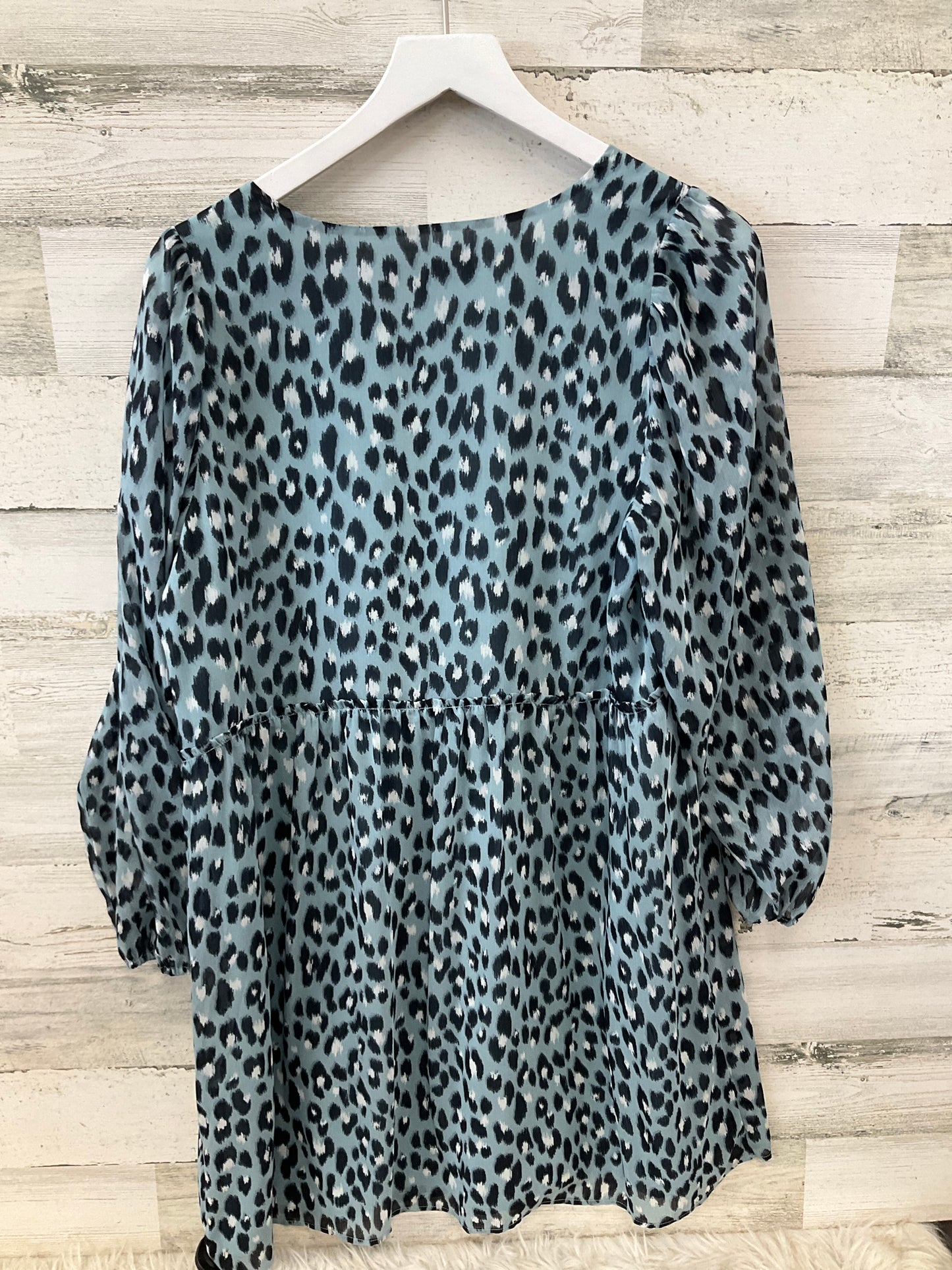Dress Casual Short By Loft In Blue, Size: M