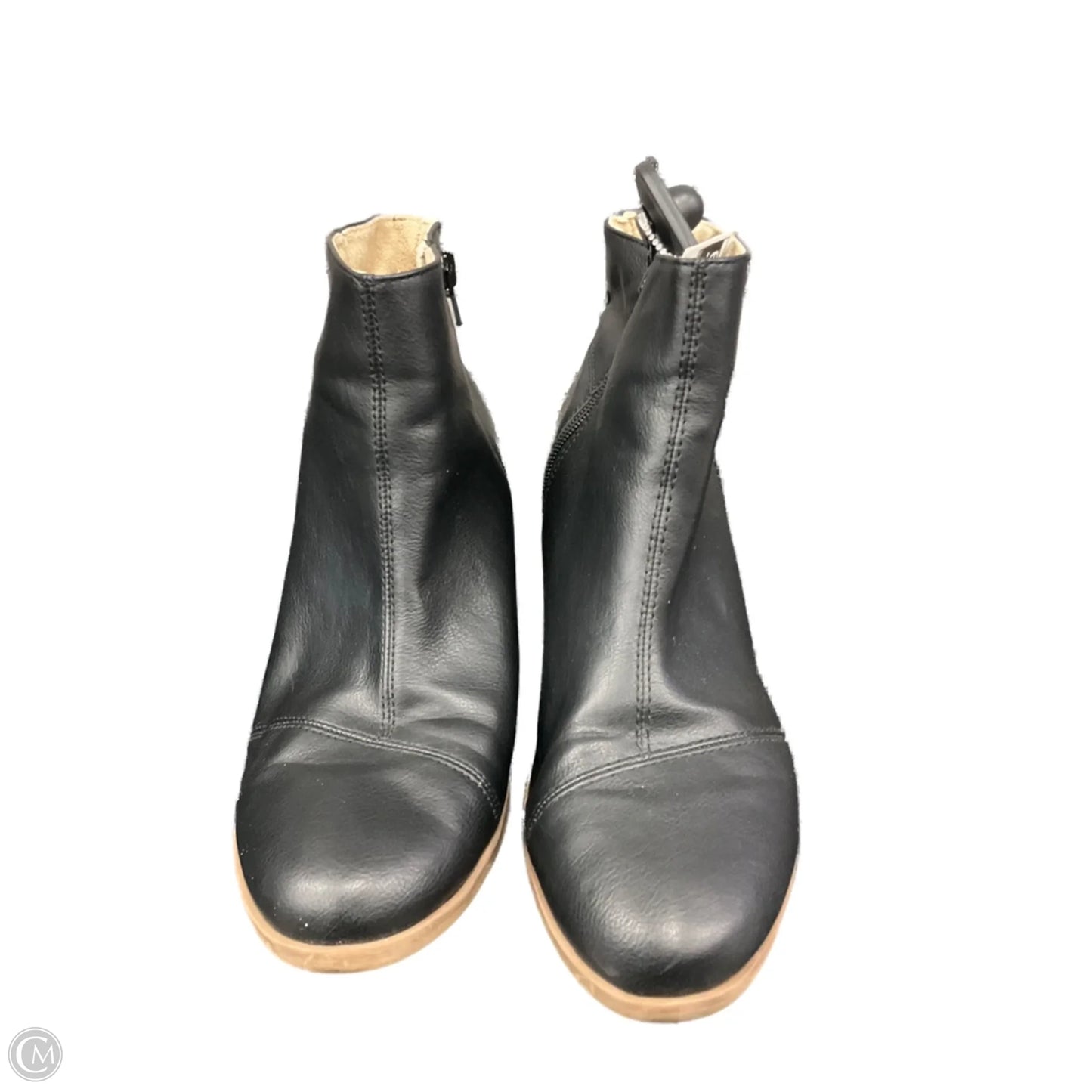 Boots Ankle Heels By Kensie In Black, Size: 9.5