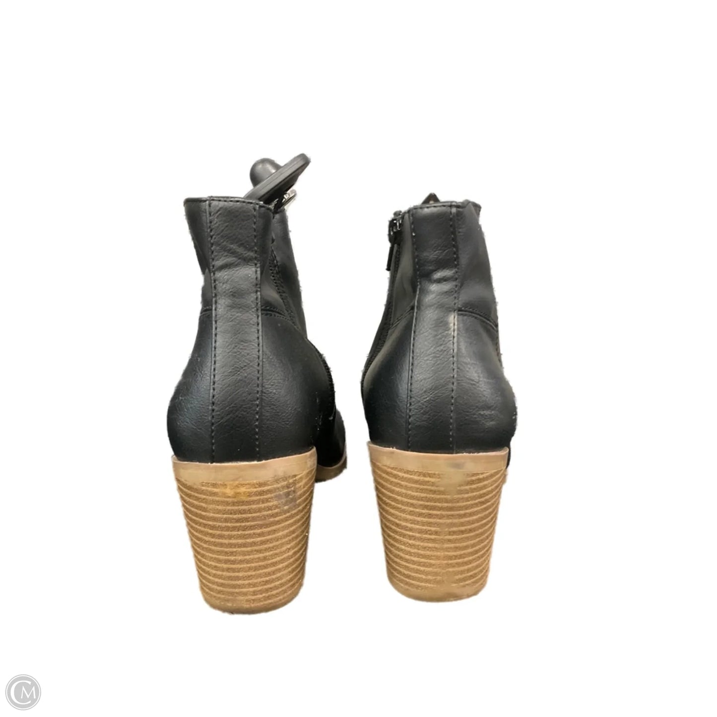 Boots Ankle Heels By Kensie In Black, Size: 9.5