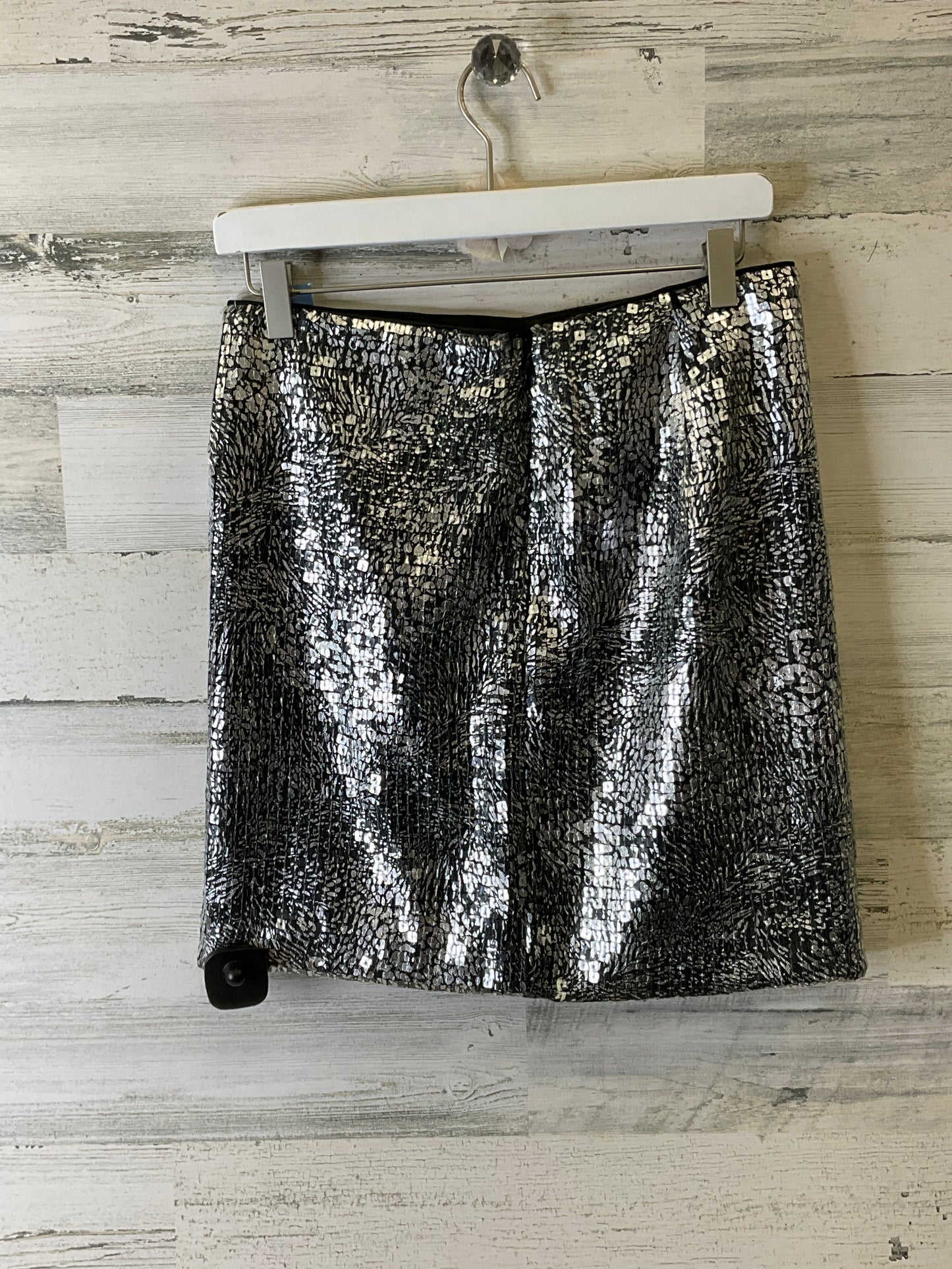 Skirt Midi By Clothes Mentor In Silver, Size: S