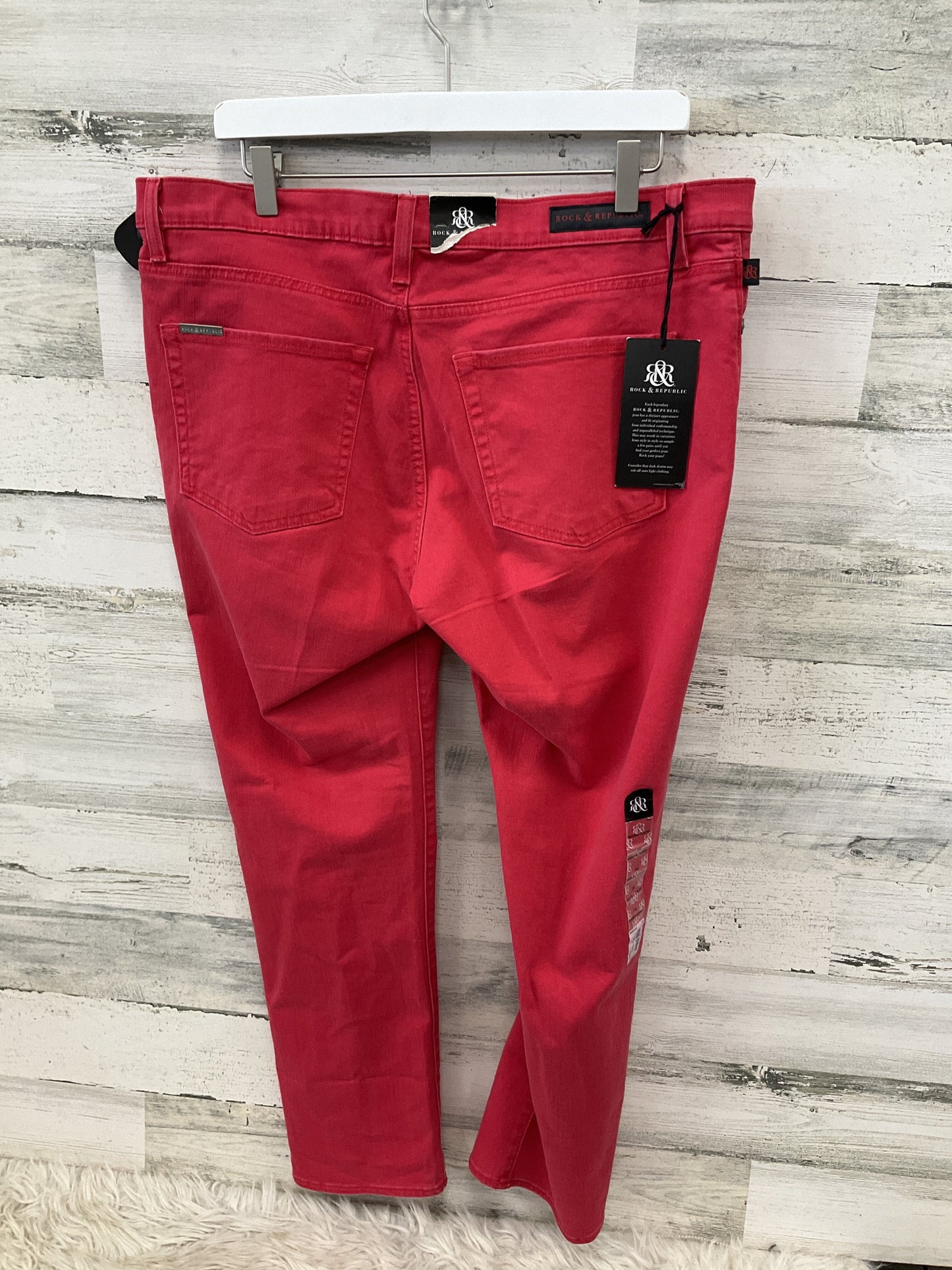 Jeans Straight By Rock And Republic Size: 16