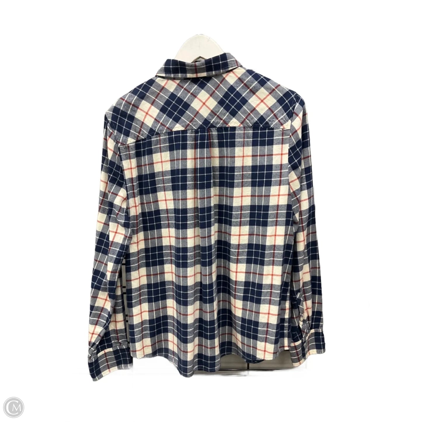 Top Long Sleeve By J. Crew In Blue, Size: L