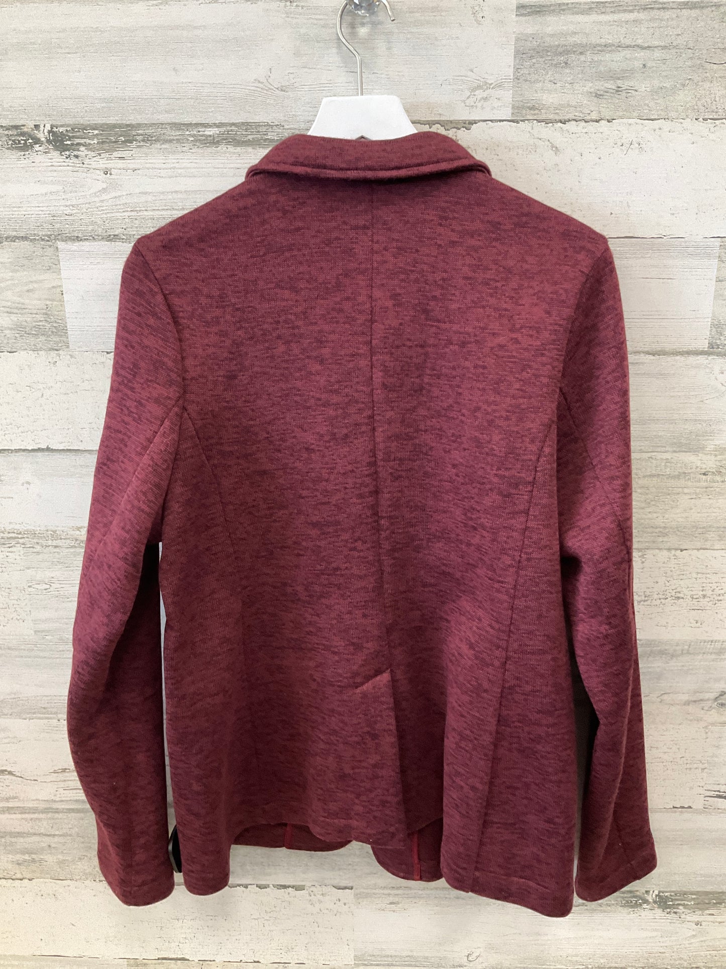 Blazer By Lands End In Maroon, Size: L