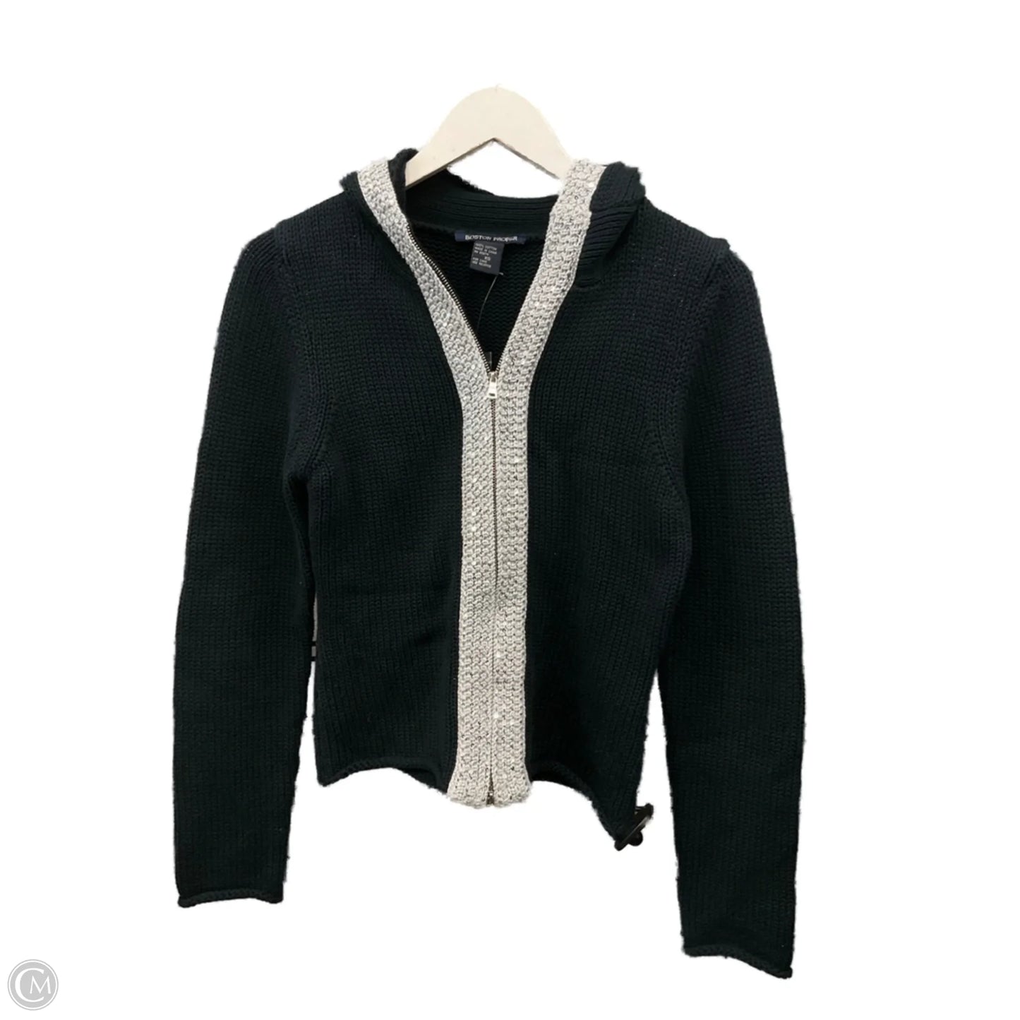 Sweater Cardigan By Boston Proper In Black, Size: Xs