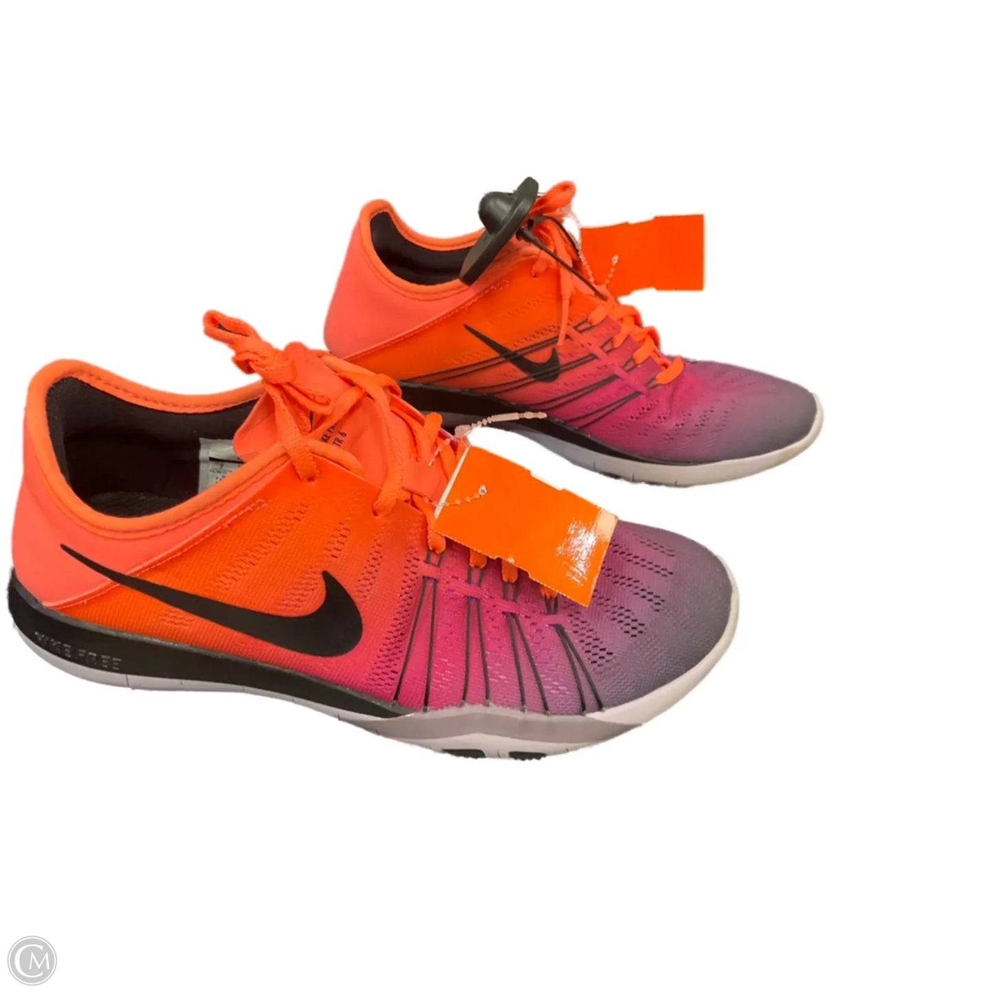 Shoes Athletic By Nike In Orange, Size: 7