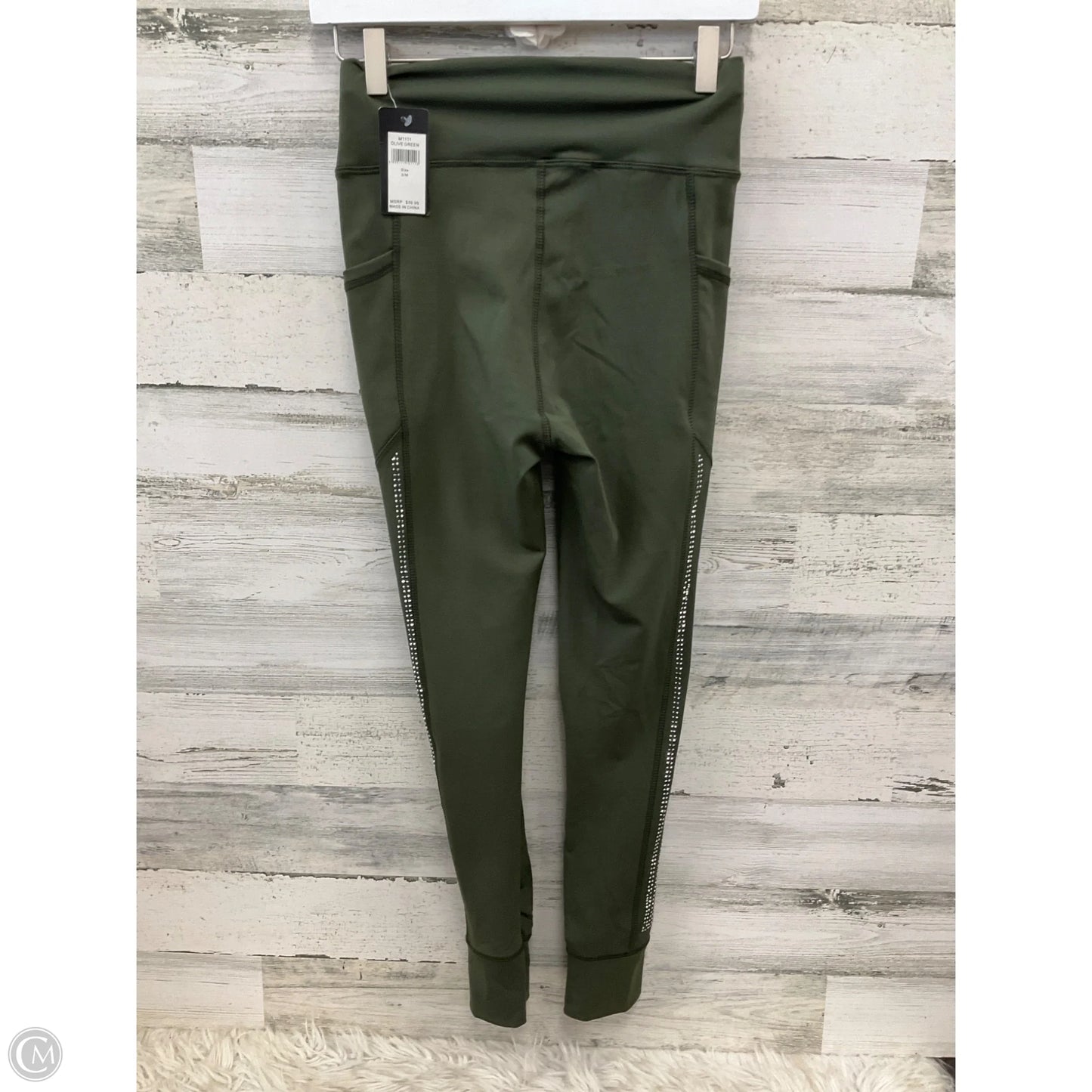 Pants Leggings By Clothes Mentor In Green, Size: S
