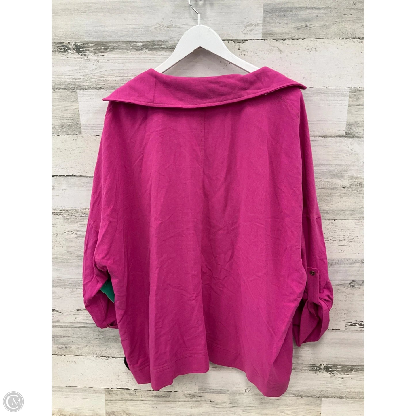 Jacket Other By White Birch In Pink, Size: 3x