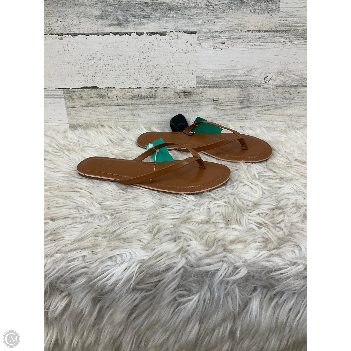 Sandals Flats By J. Crew In Brown, Size: 8