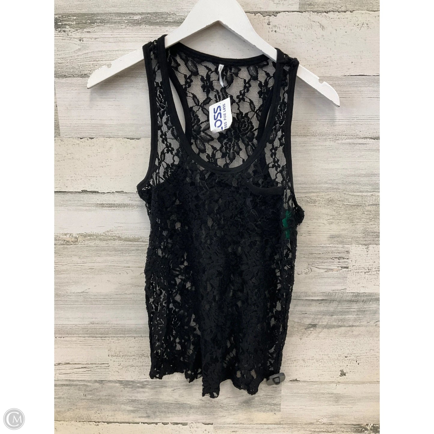 Top Sleeveless By Tresics In Black, Size: S