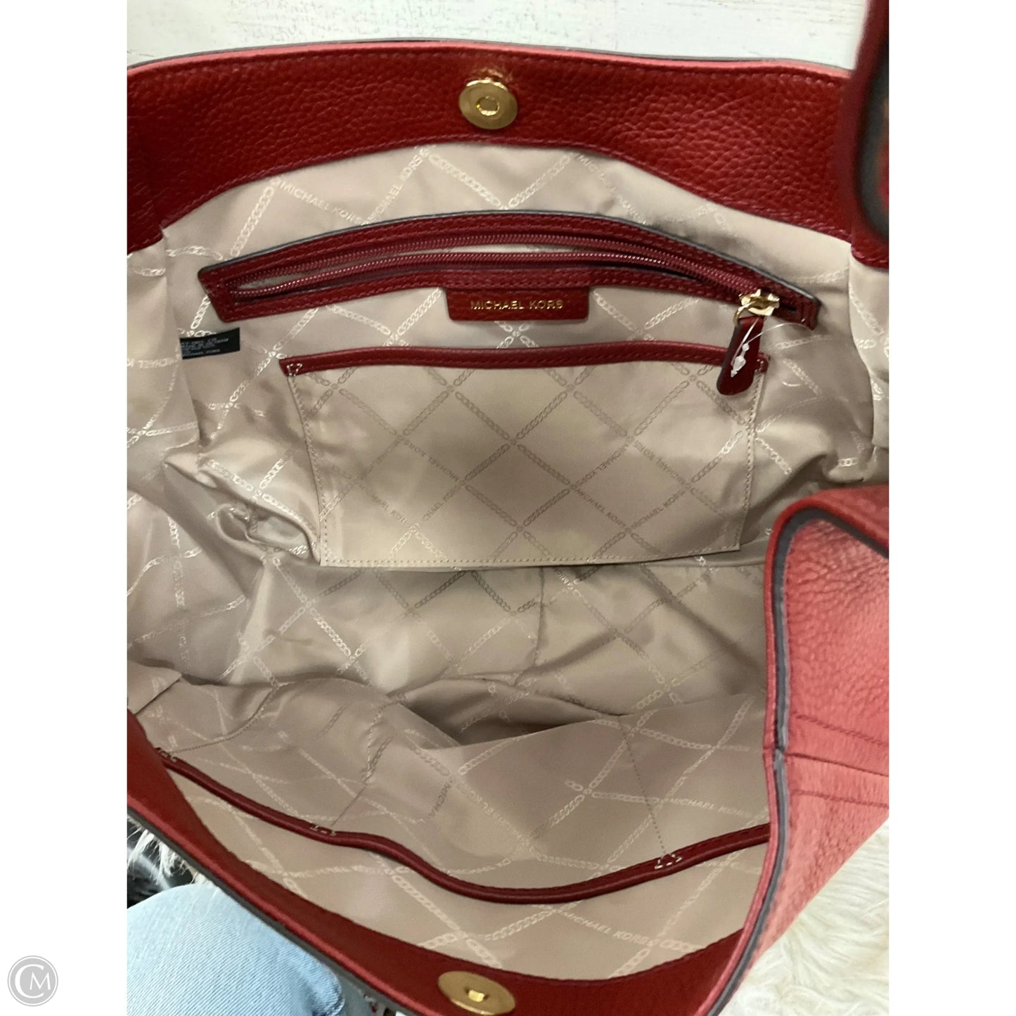 Handbag Designer By Michael Kors, Size: Medium
