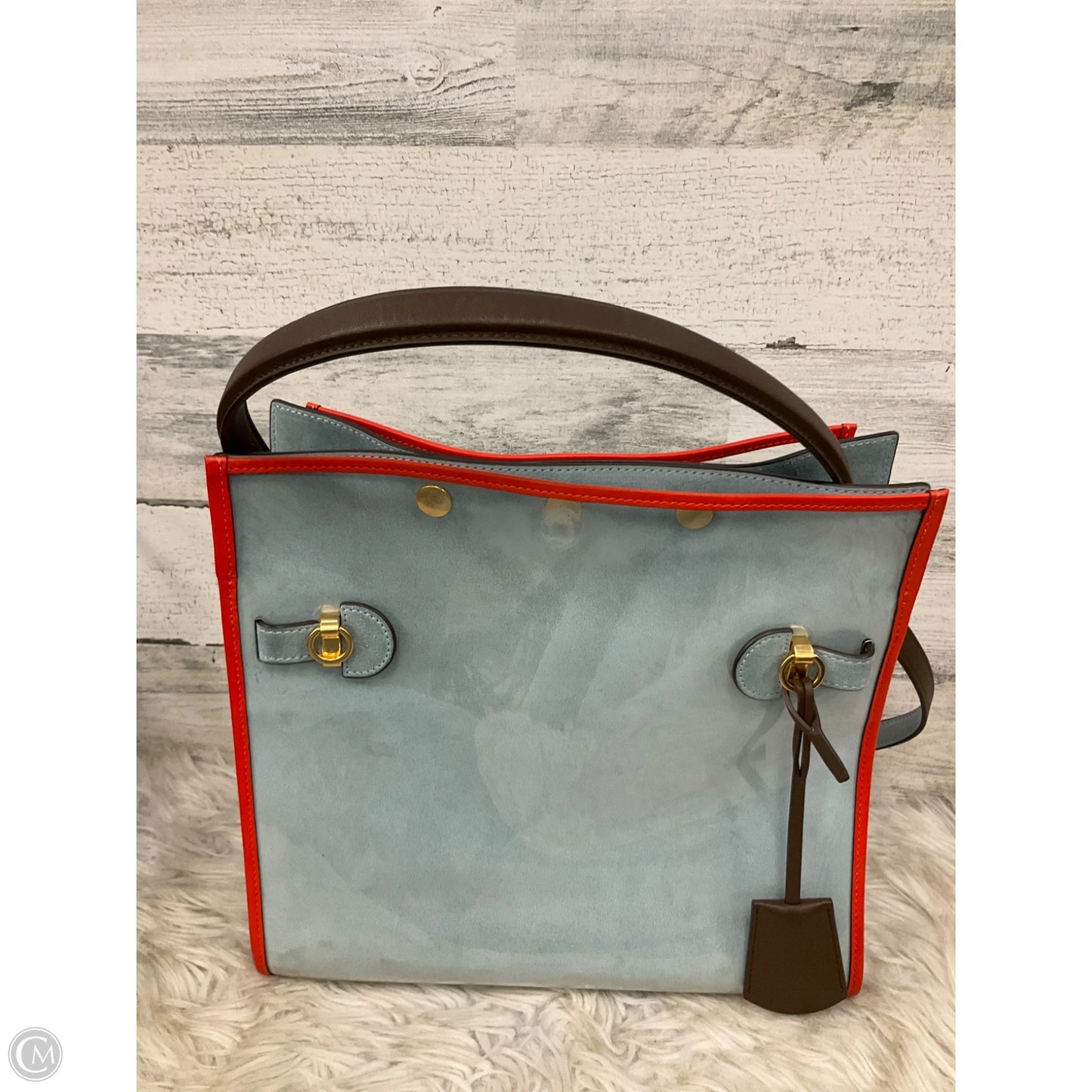 Handbag Designer By Tory Burch, Size: Large