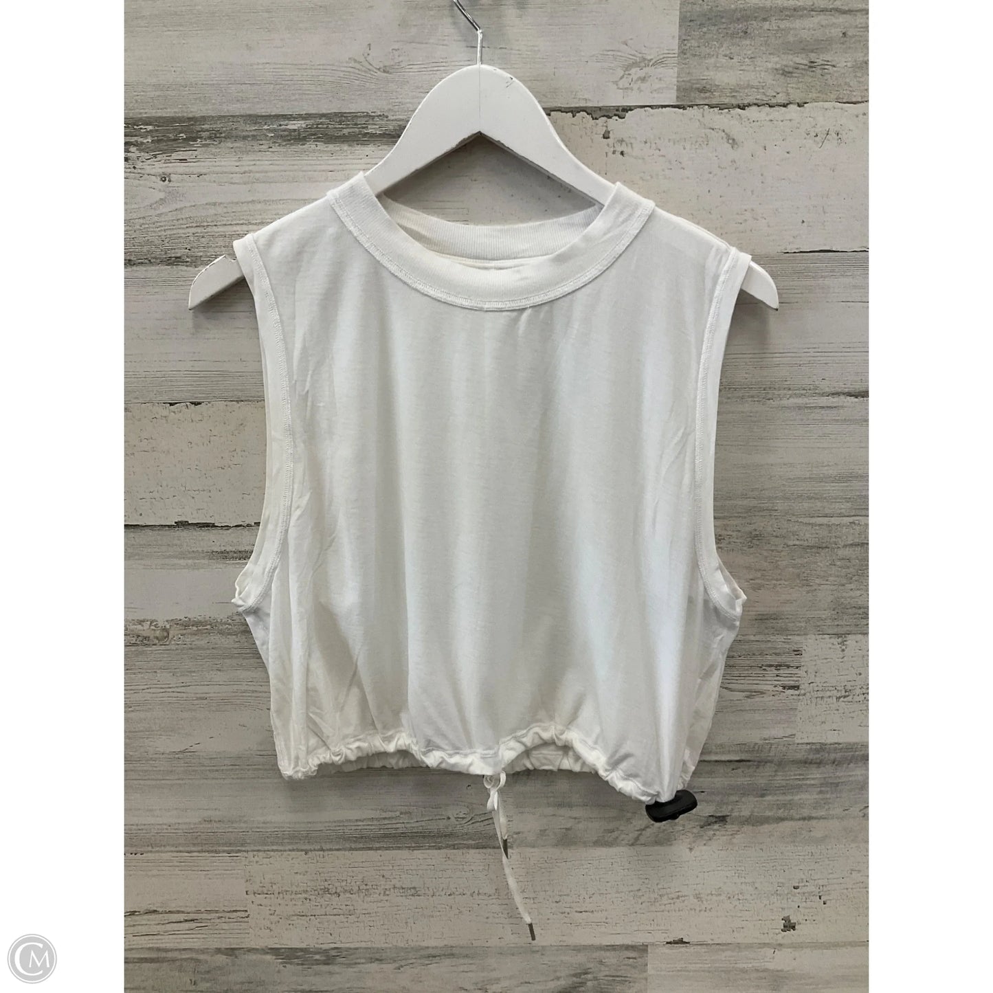 Top Sleeveless By Lululemon In White, Size: 8