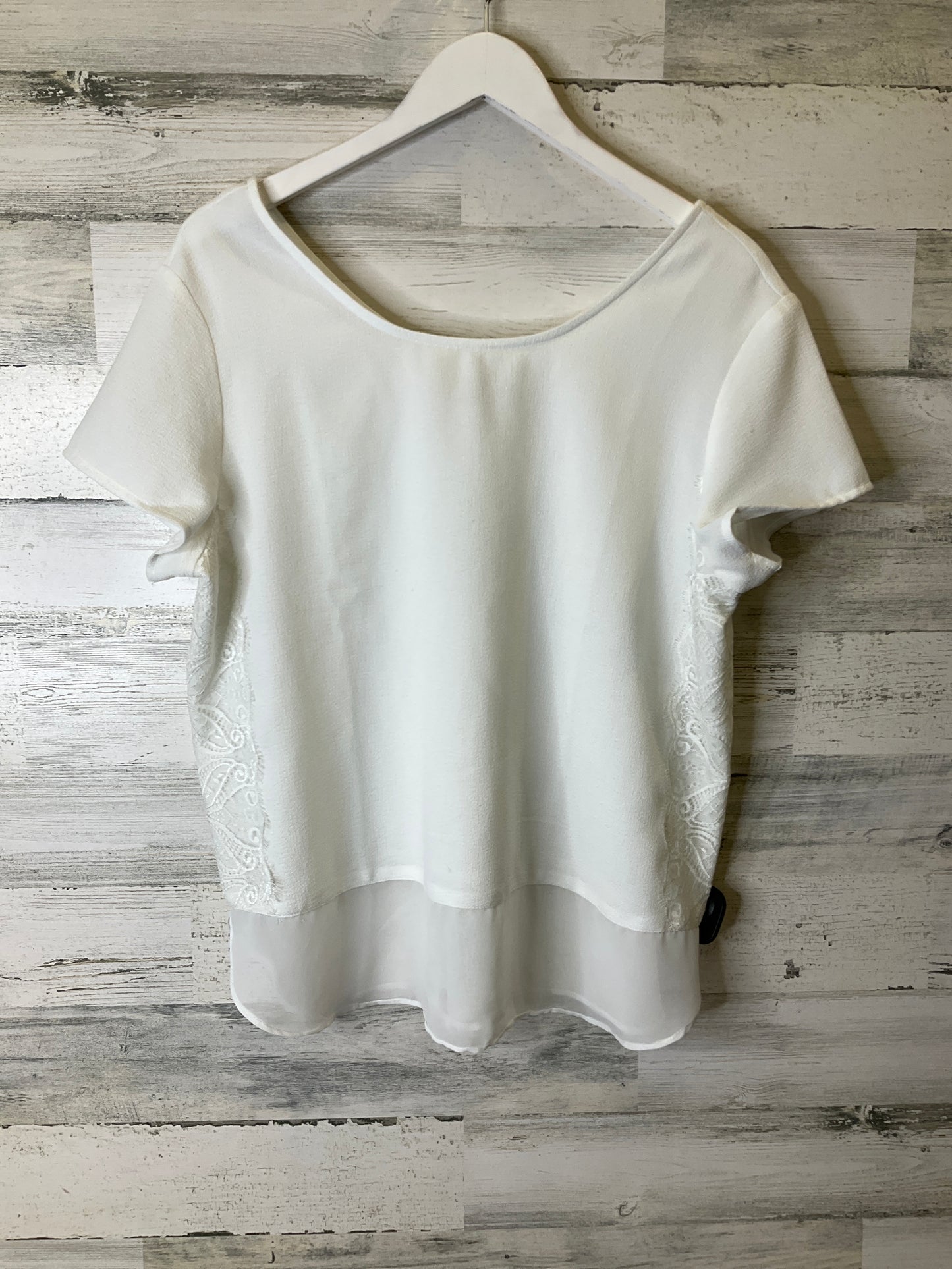Top Short Sleeve By Loft Size: L