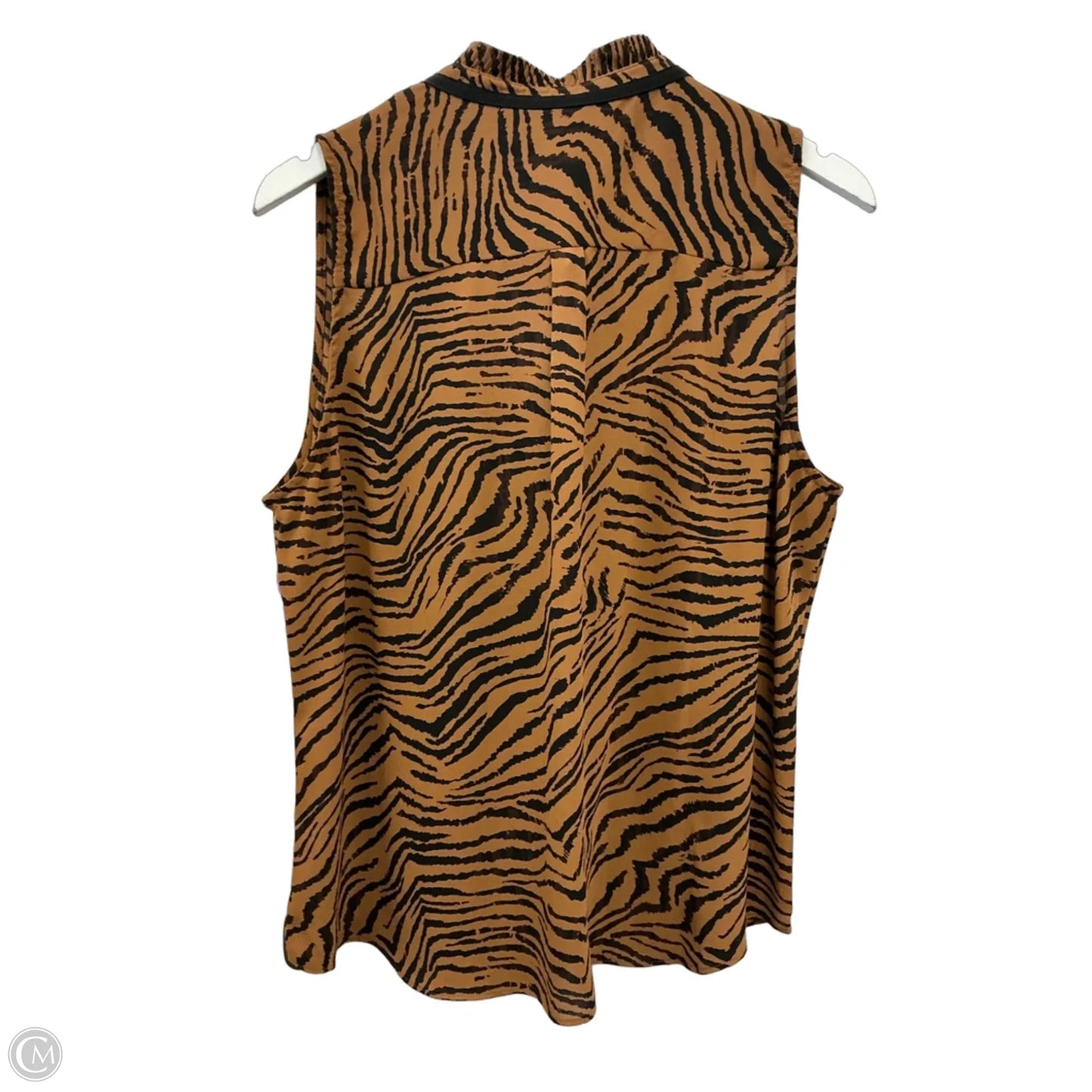 Top Sleeveless By White House Black Market In Brown, Size: L