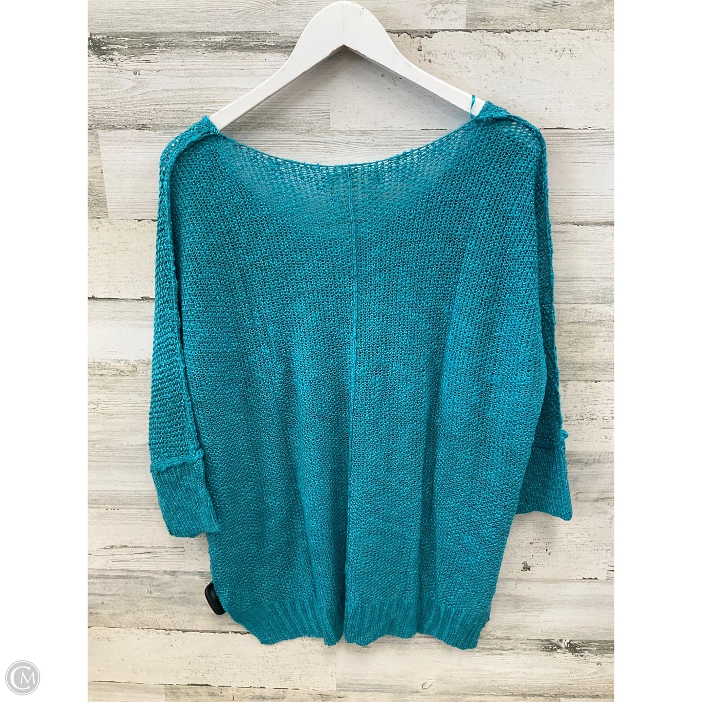 Top Short Sleeve By Clothes Mentor In Teal, Size: M