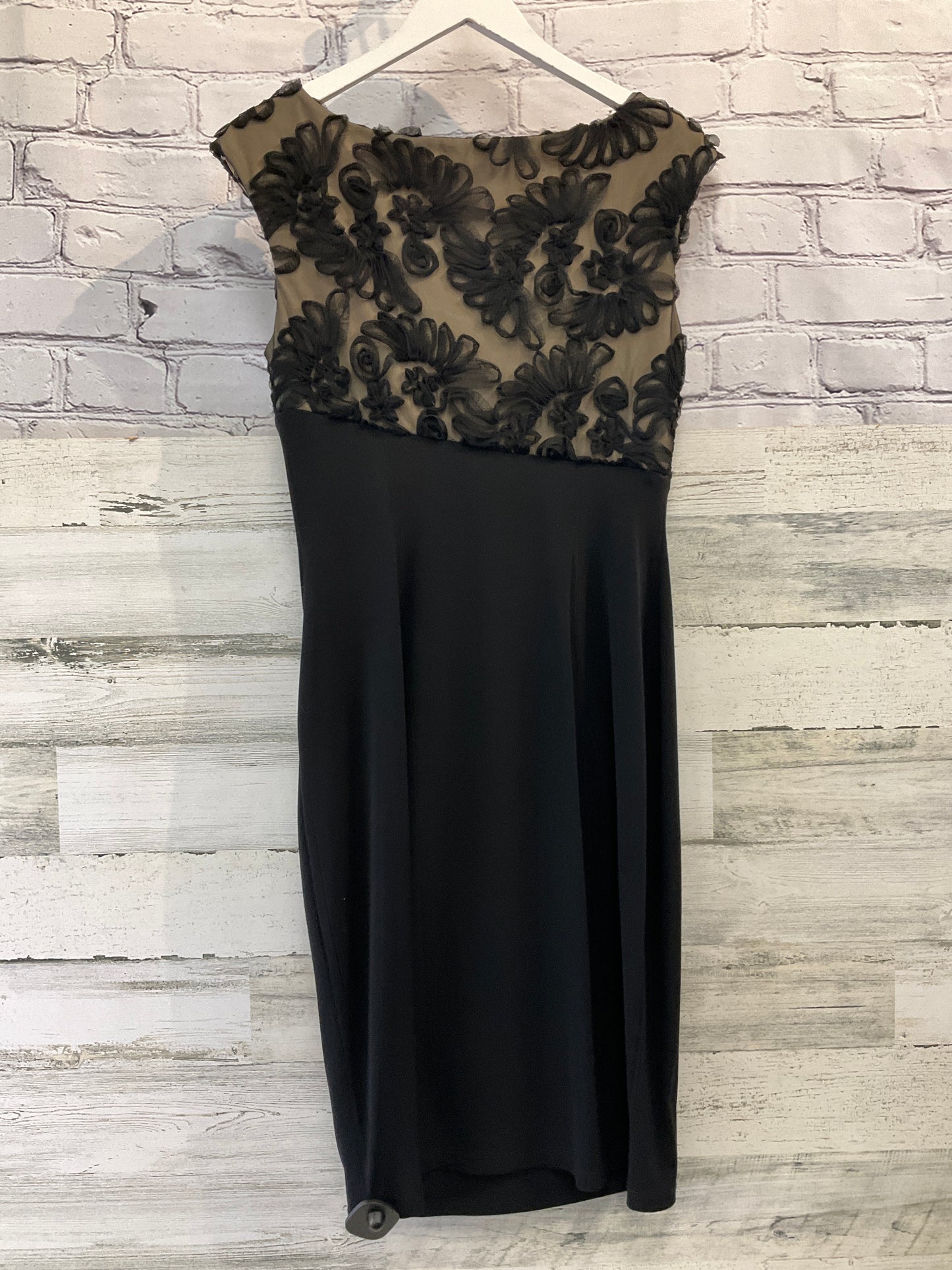 Dress Casual Midi By Cmc In Black, Size: S