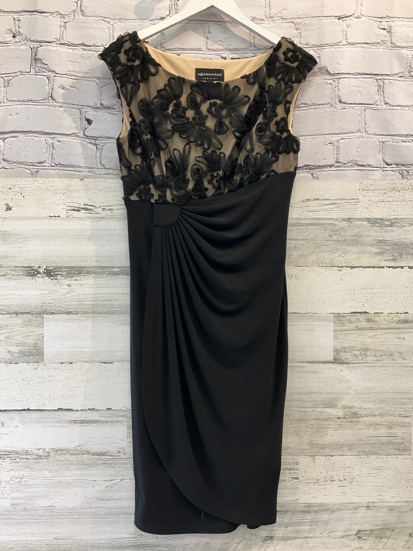 Dress Casual Midi By Cmc In Black, Size: S