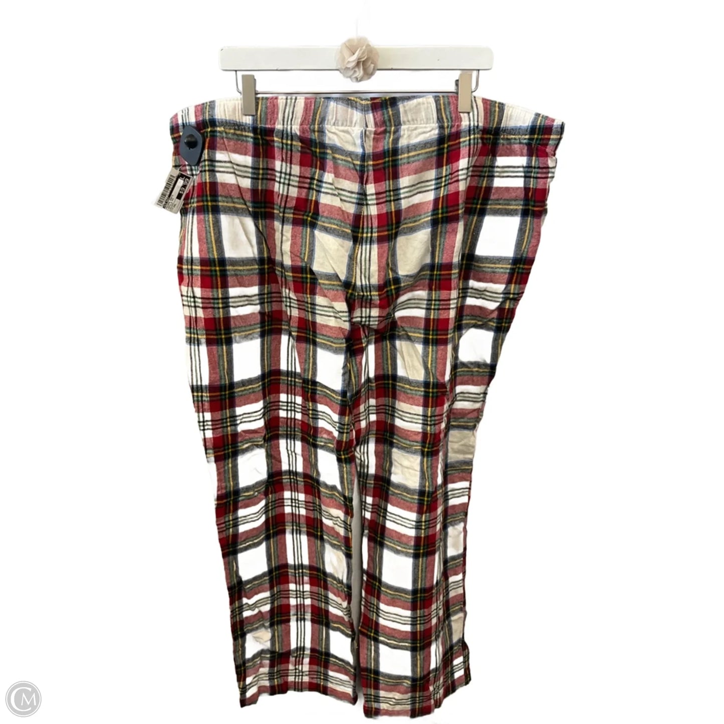 Pajama Pants By Old Navy In Green & Red, Size: Xxl