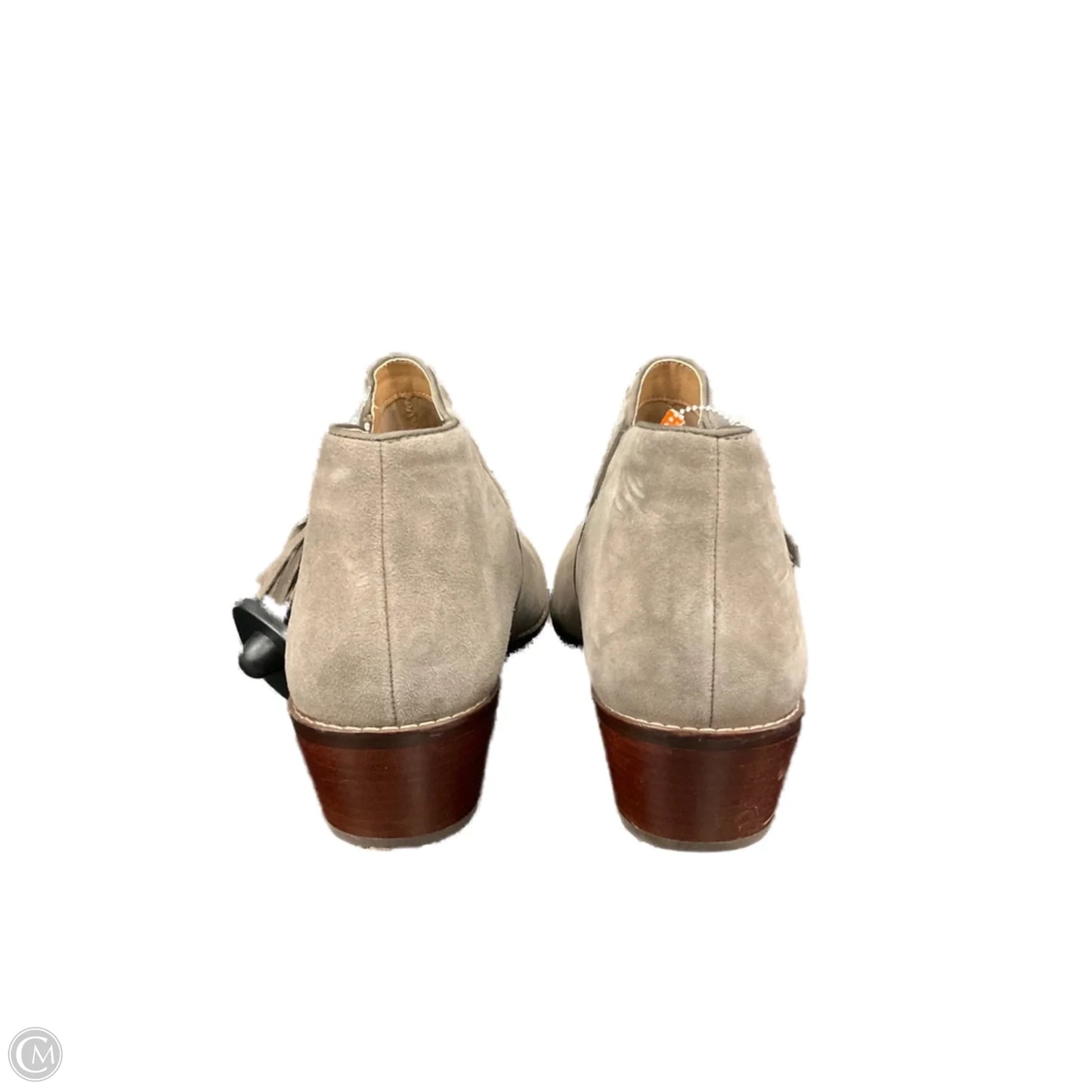 Boots Ankle Flats By Vionic In Grey, Size: 11