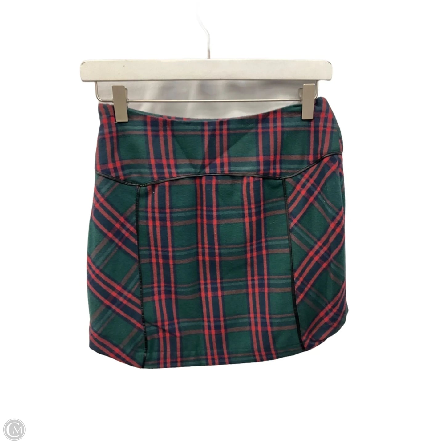 Skirt Mini & Short By Free People In Green & Red, Size: 2