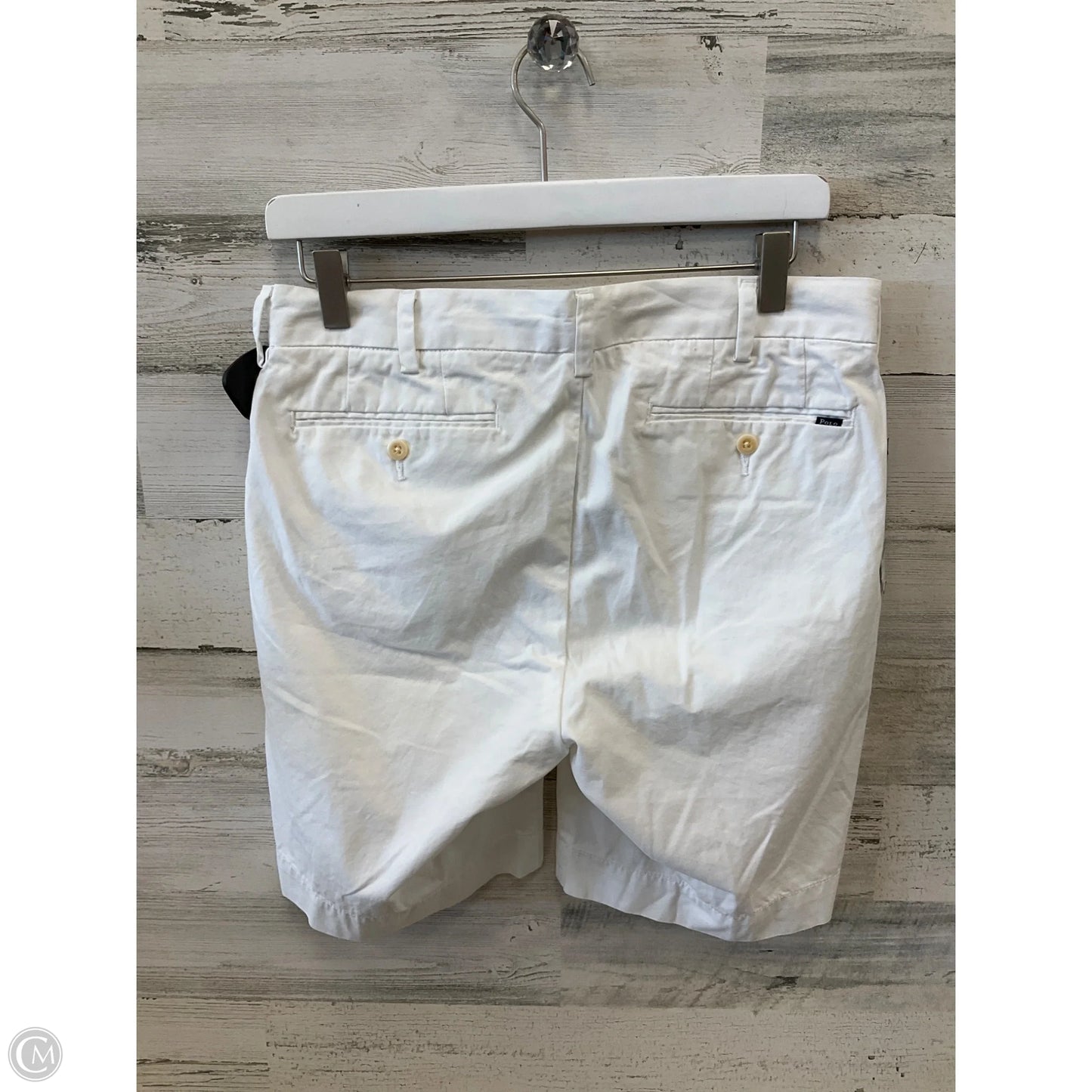 Shorts By Polo Ralph Lauren In White, Size: 10