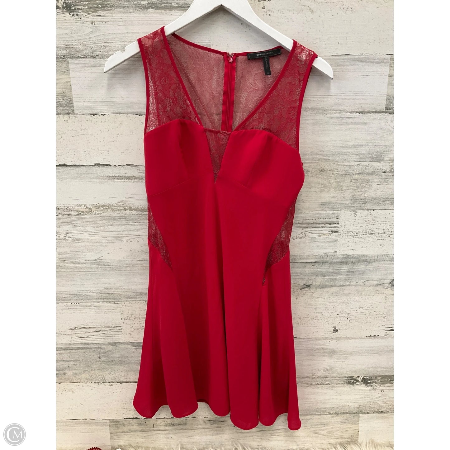 Dress Party Short By Bcbgmaxazria In Red, Size: Xs