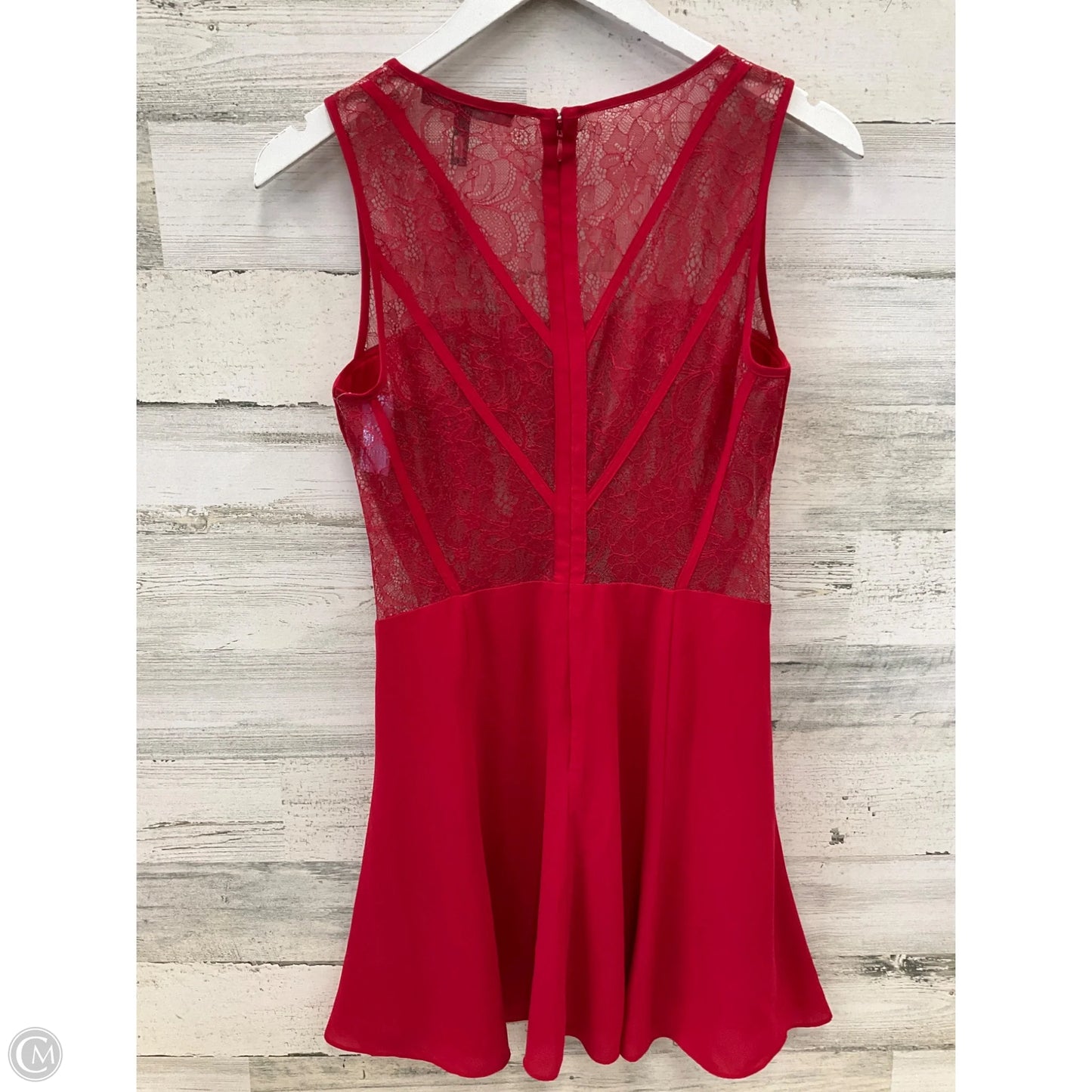 Dress Party Short By Bcbgmaxazria In Red, Size: Xs