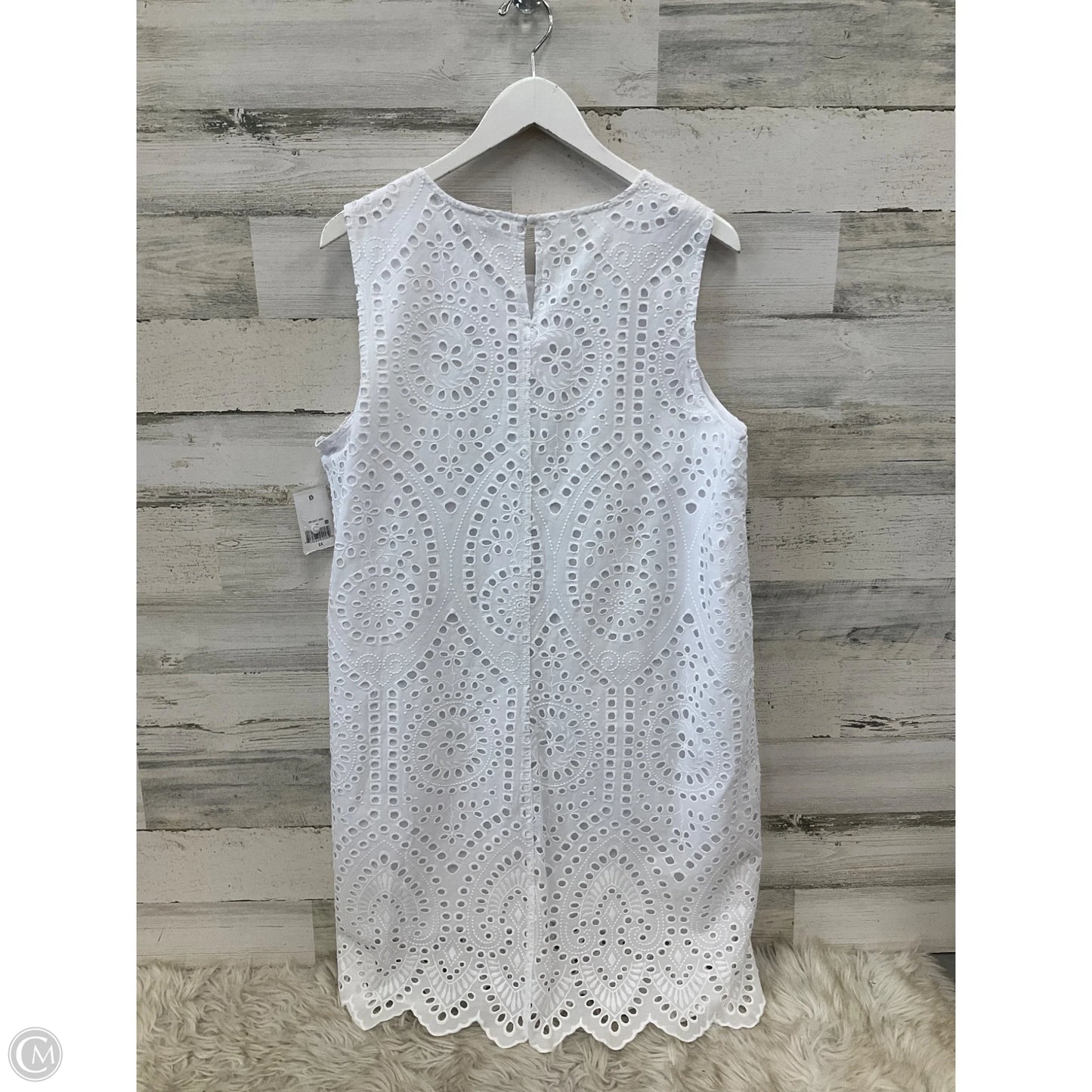 Dress Casual Midi By Opheliarose In White, Size: 1x