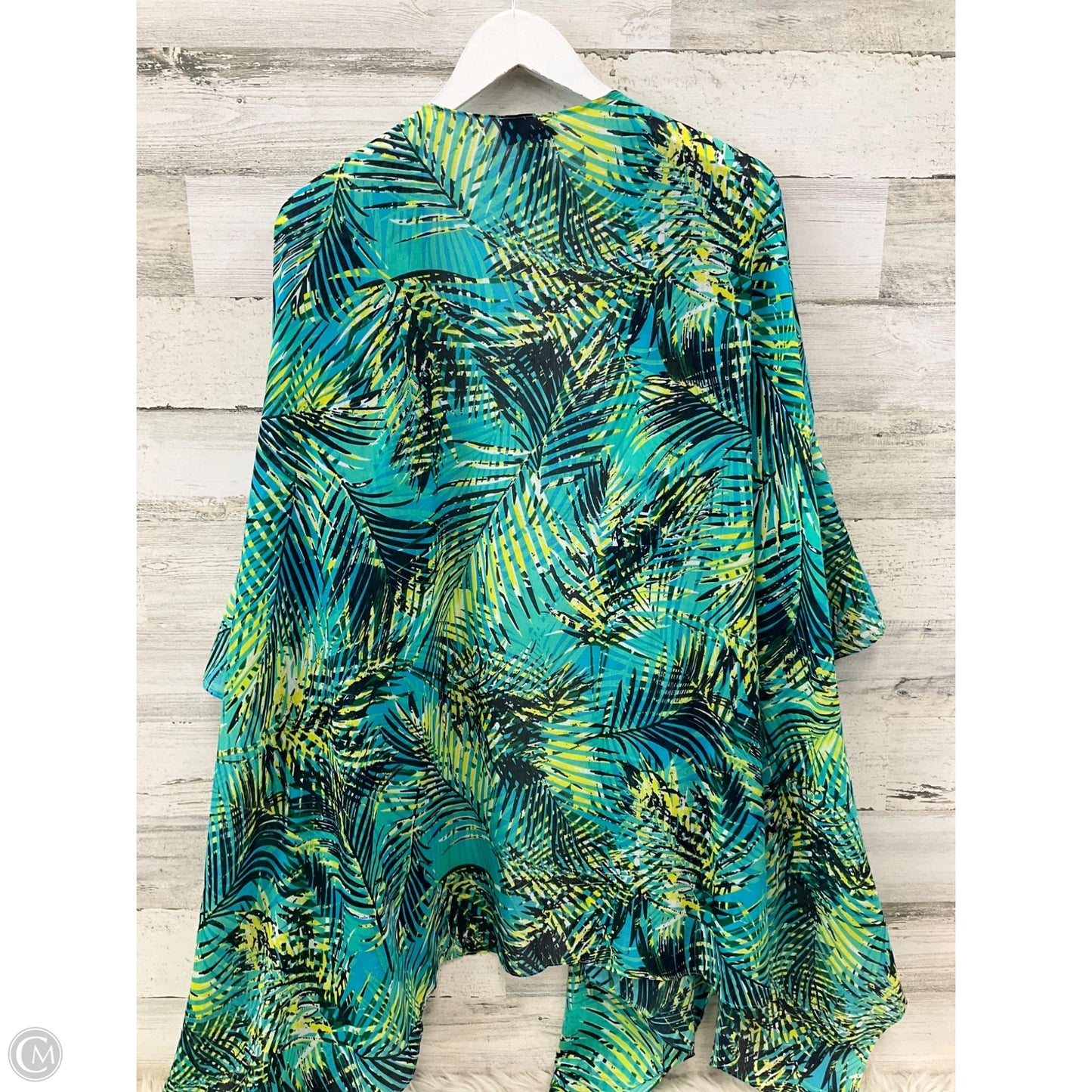 Shawl By Catherines In Green, Size: Osfm