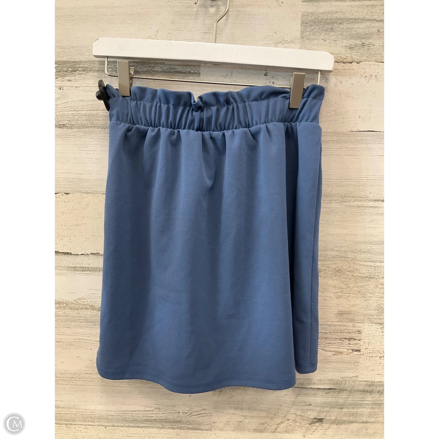 Skirt Mini & Short By Potters Pot In Blue, Size: S