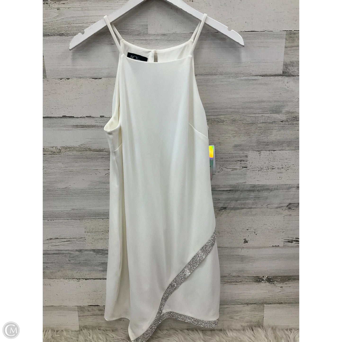 Dress Party Midi By Bcx In White, Size: L