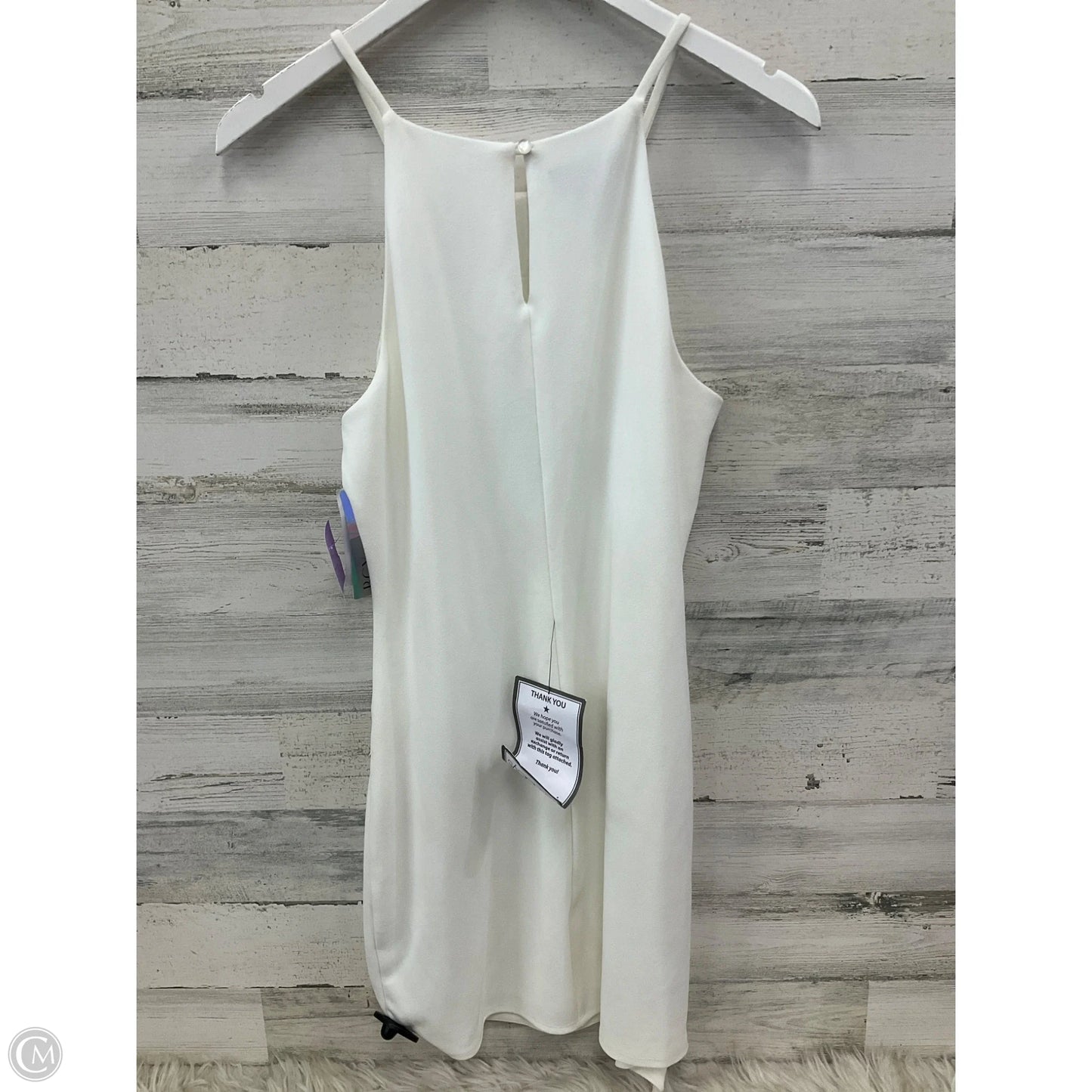 Dress Party Midi By Bcx In White, Size: L
