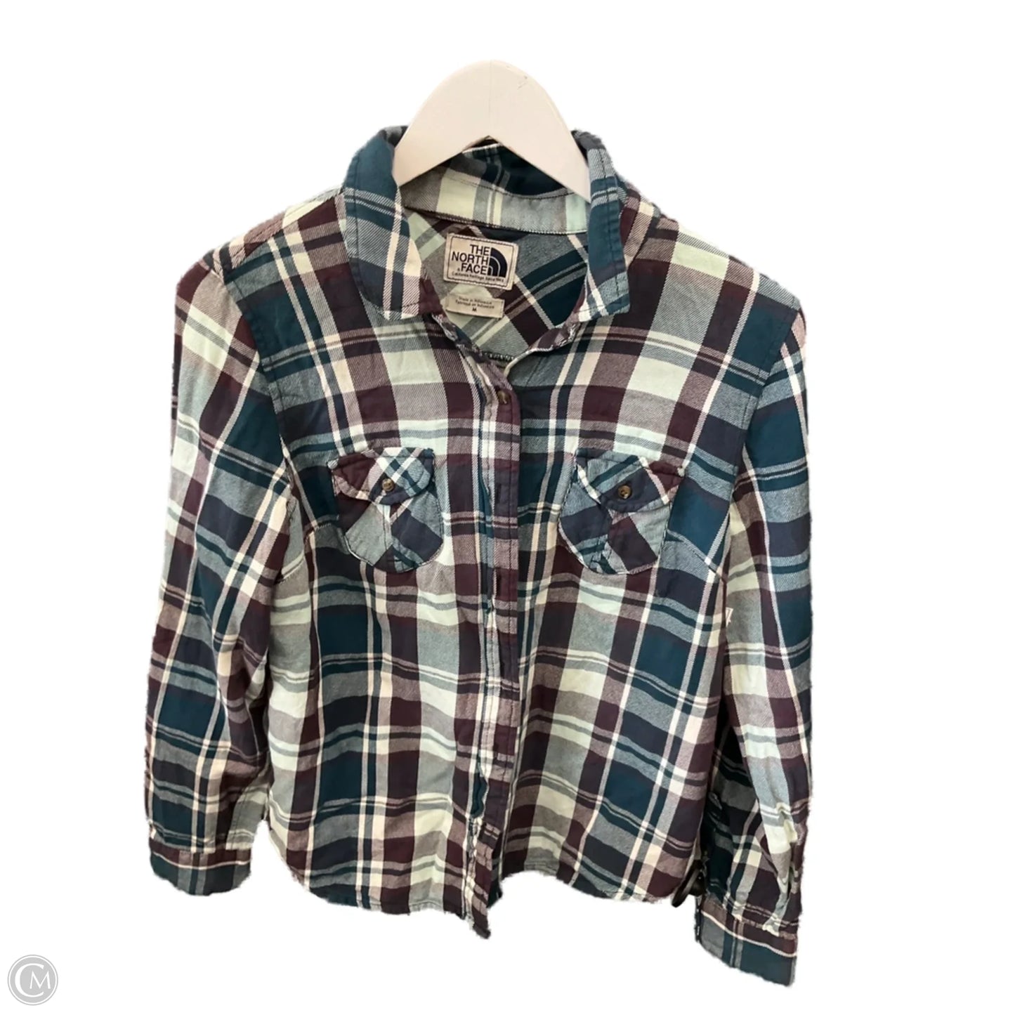 Top Long Sleeve By The North Face In Multi-colored, Size: M