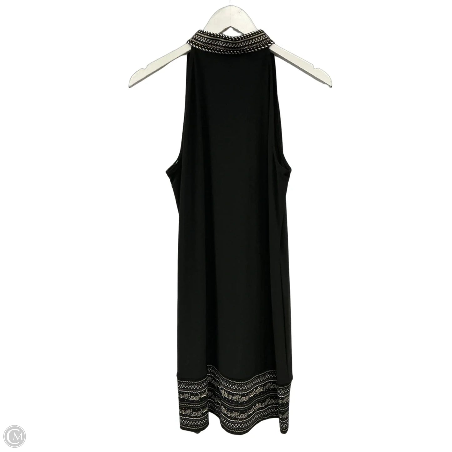 Dress Casual Midi By White House Black Market In Black, Size: M