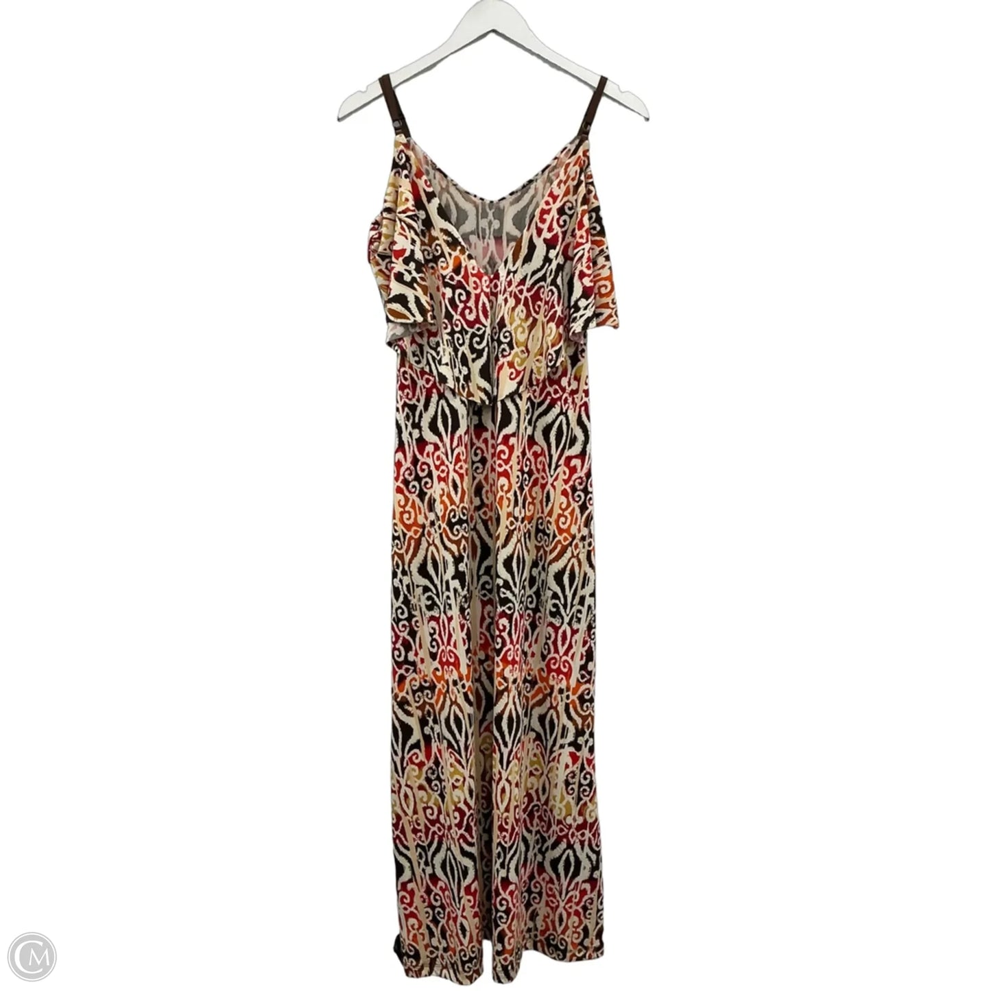 Dress Casual Maxi By Bakers Shoes In Orange, Size: M