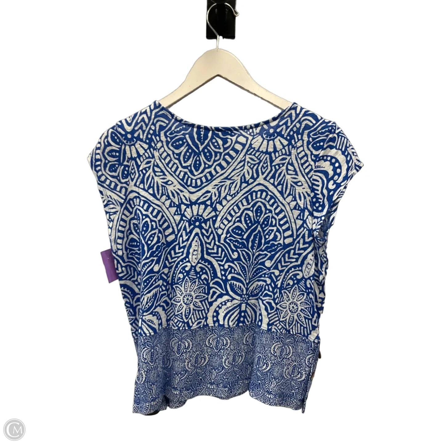 Top Sleeveless By Rachel Zoe In Blue, Size: S