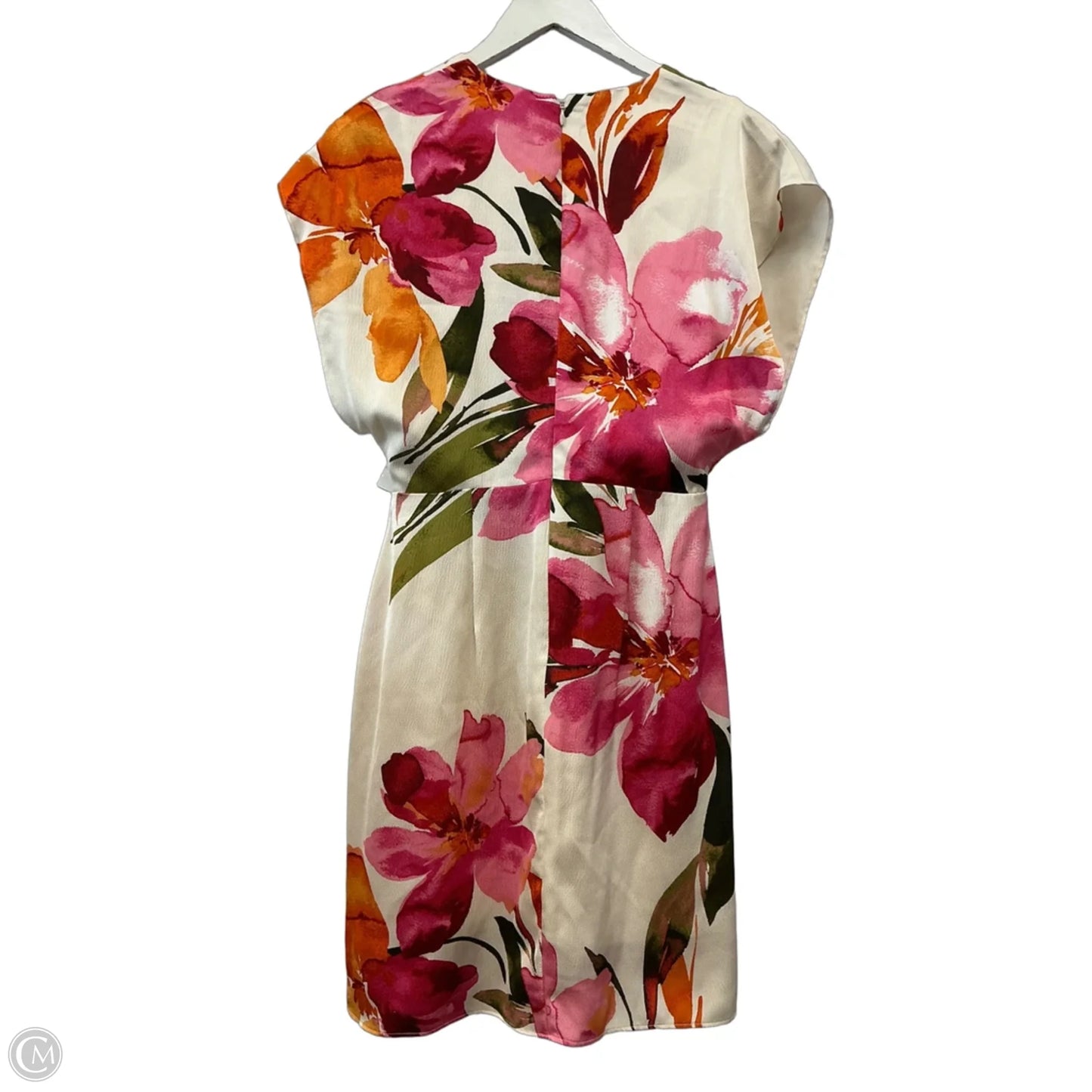 Dress Party Short By Adrianna Papell In Floral Print, Size: S