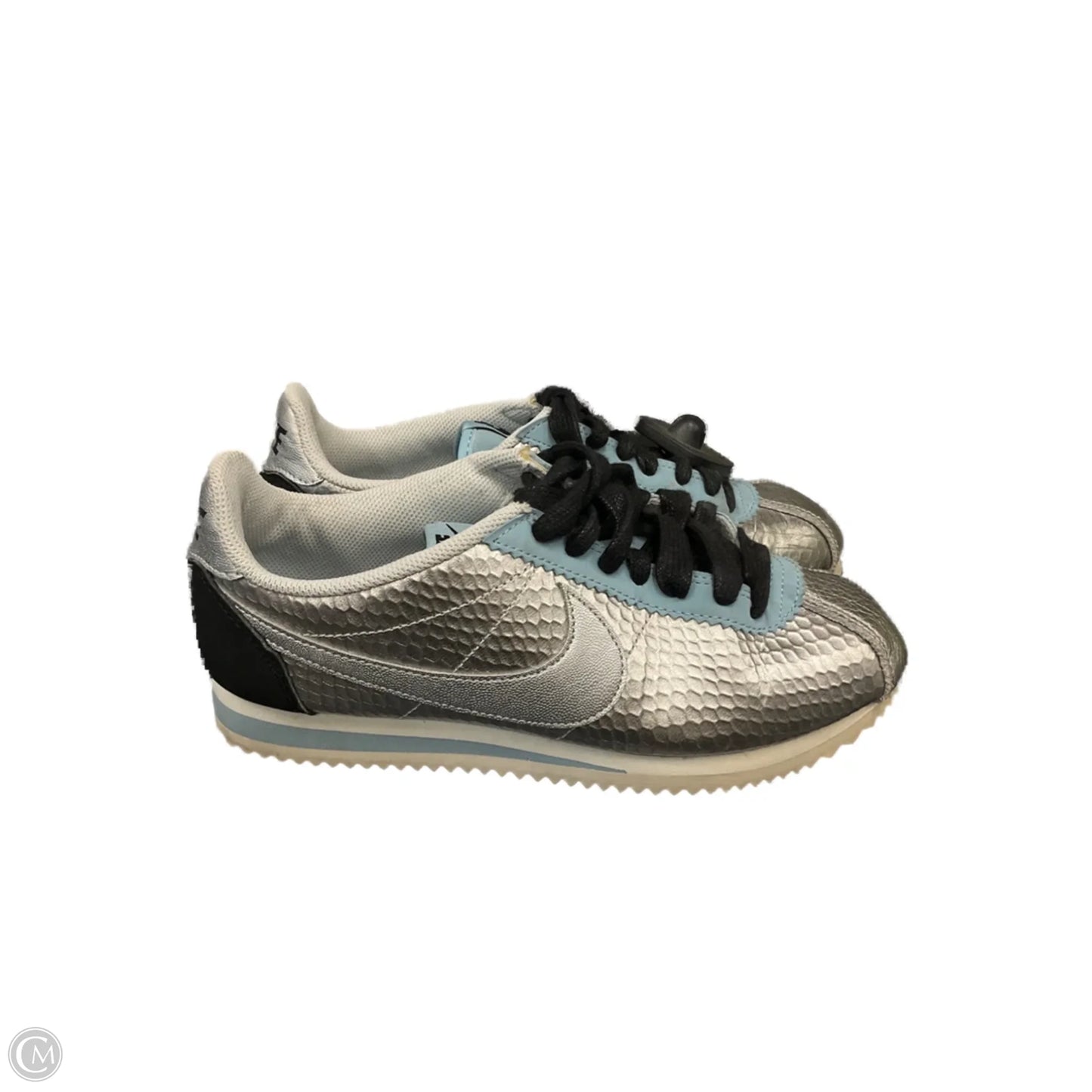 Shoes Athletic By Nike In Silver, Size: 6.5