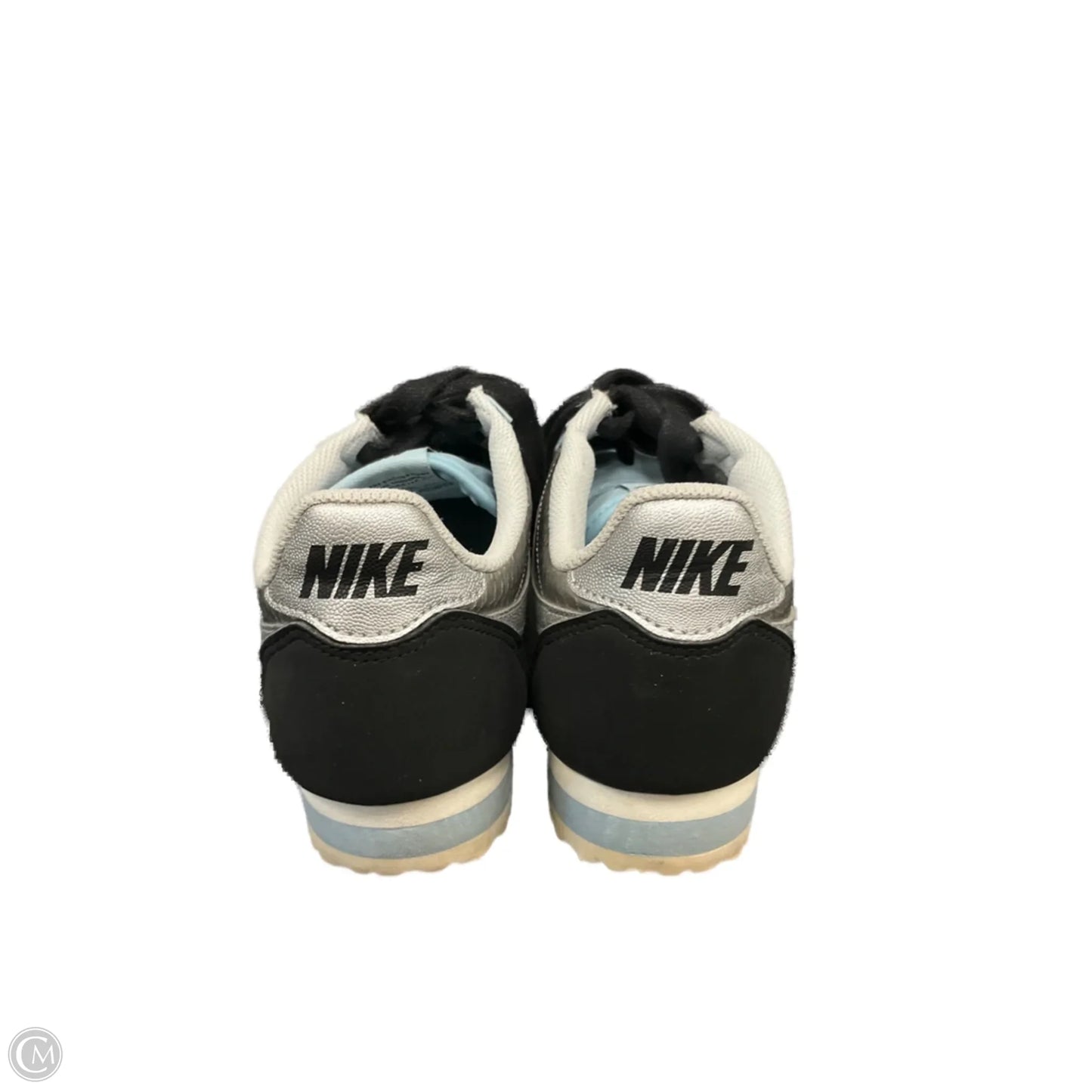 Shoes Athletic By Nike In Silver, Size: 6.5