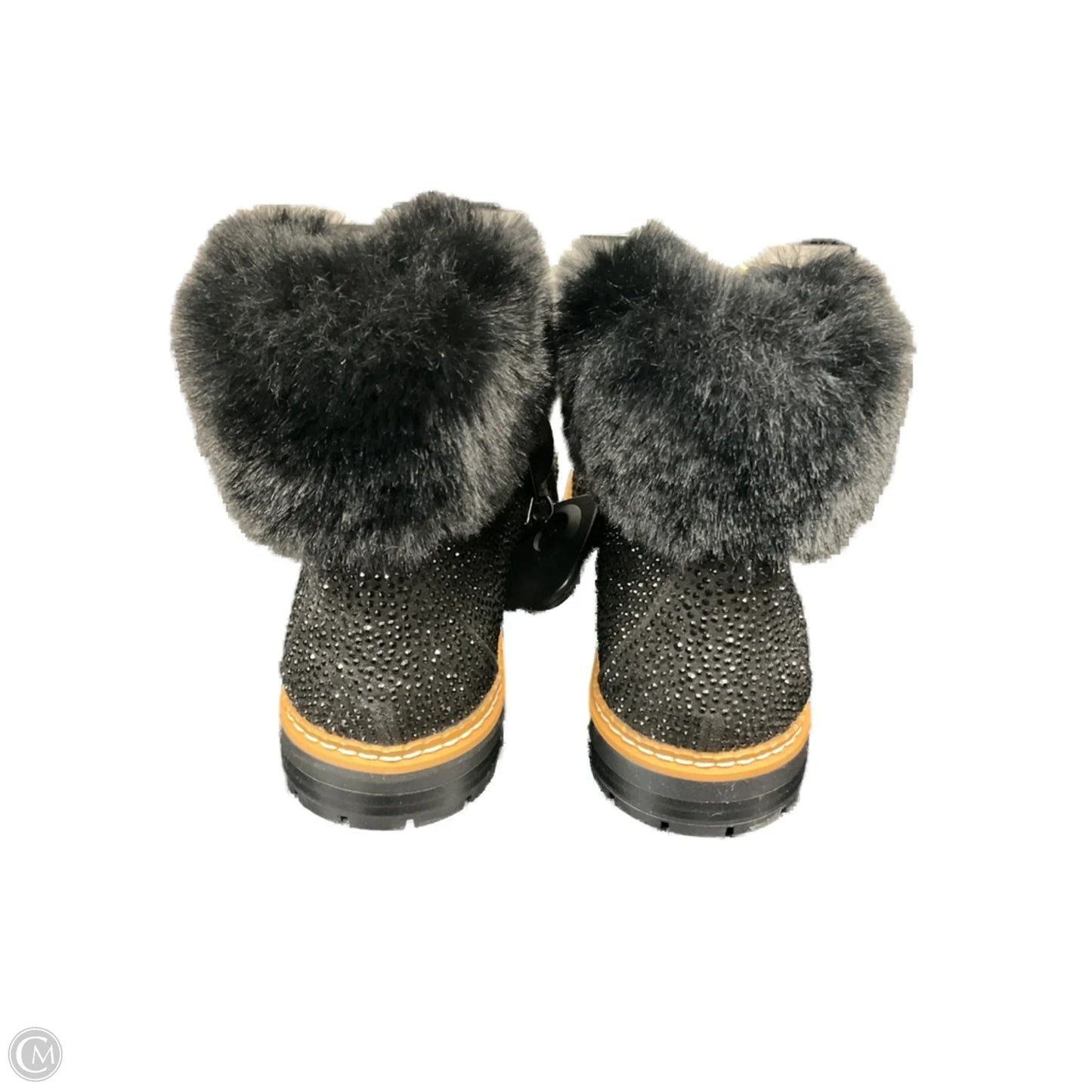 Boots Ankle Flats By Inc In Black, Size: 6.5