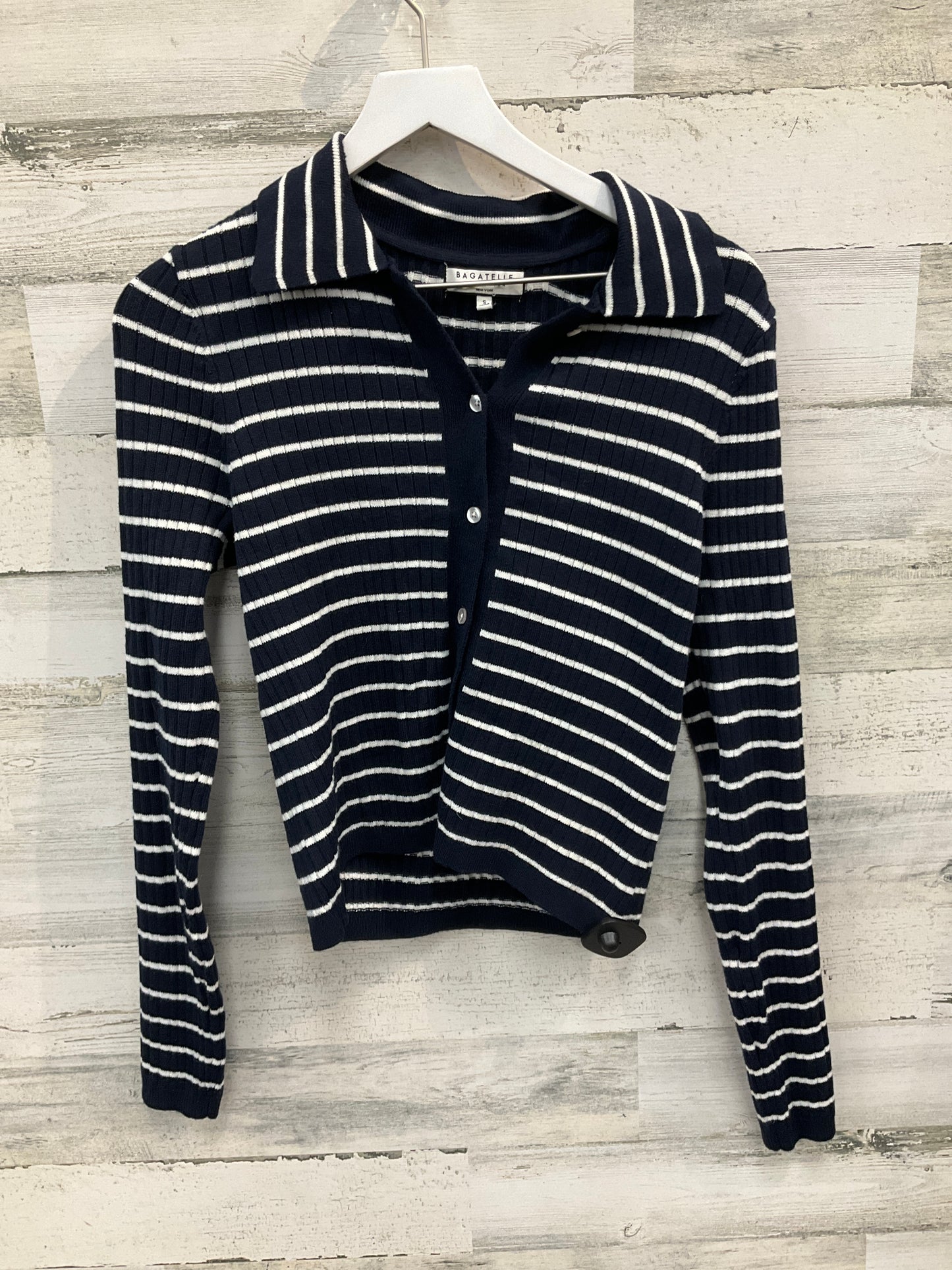Dress Set 2pc By Clothes Mentor In Blue & White, Size: S