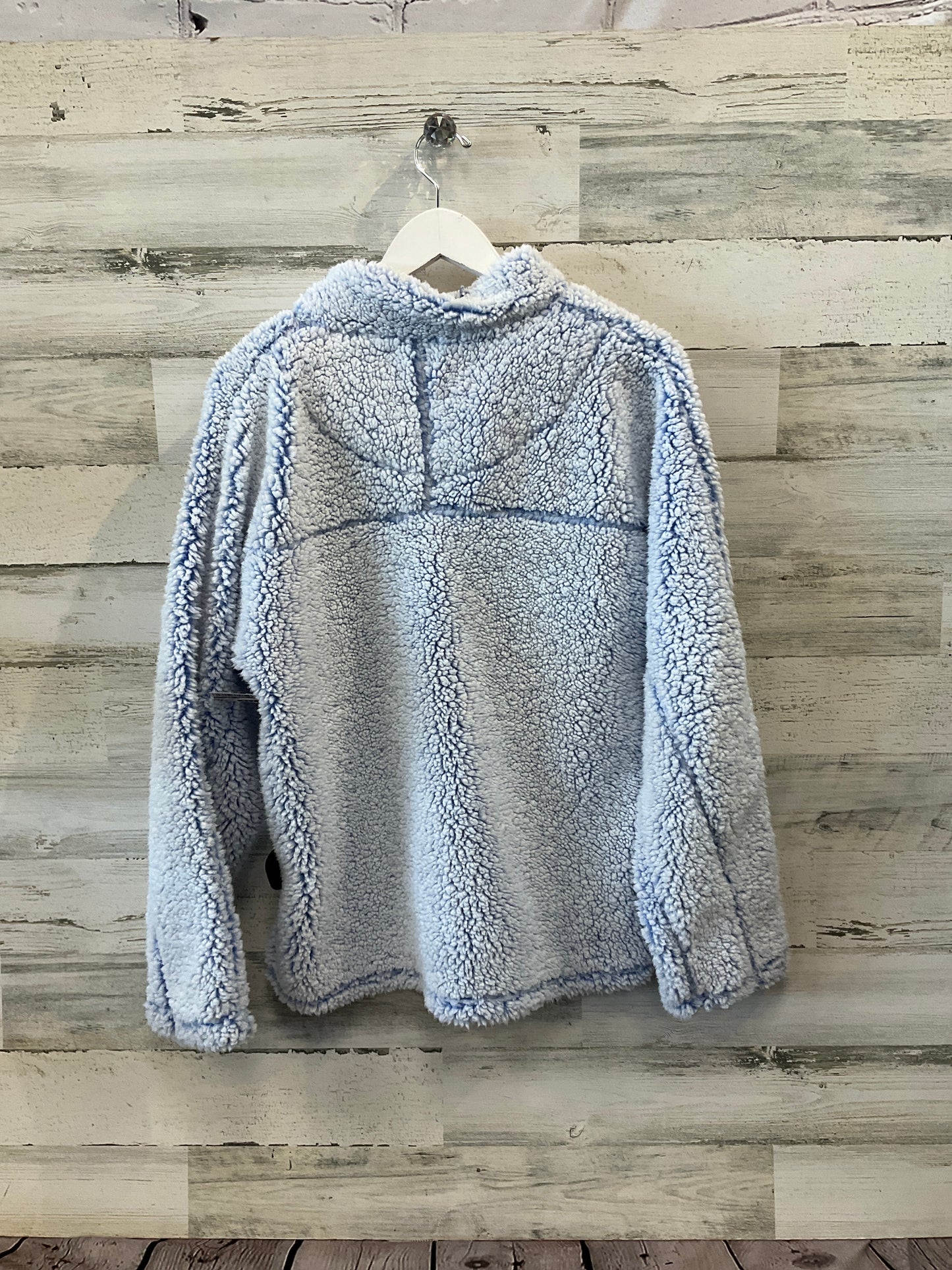 Jacket Fleece By Clothes Mentor In Blue, Size: Xl