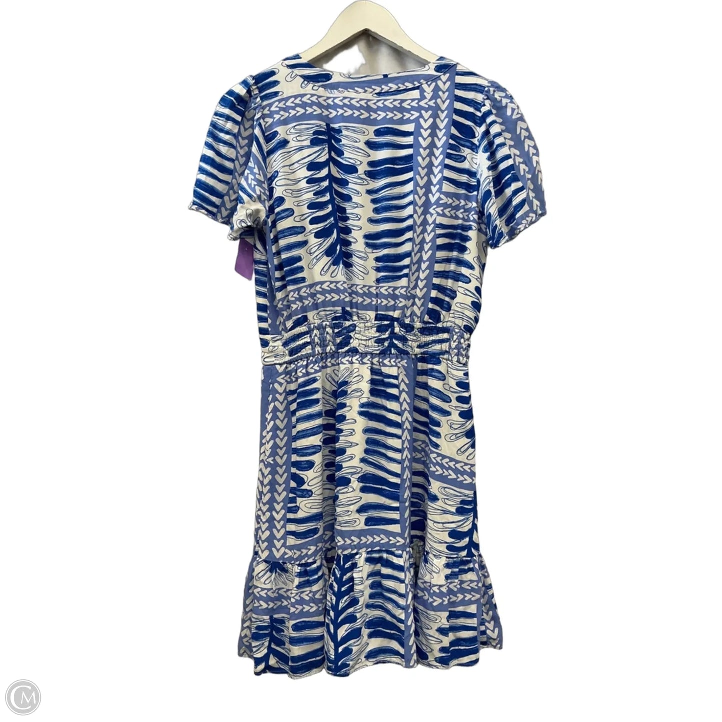 Dress Casual Midi By Loft In Blue, Size: S