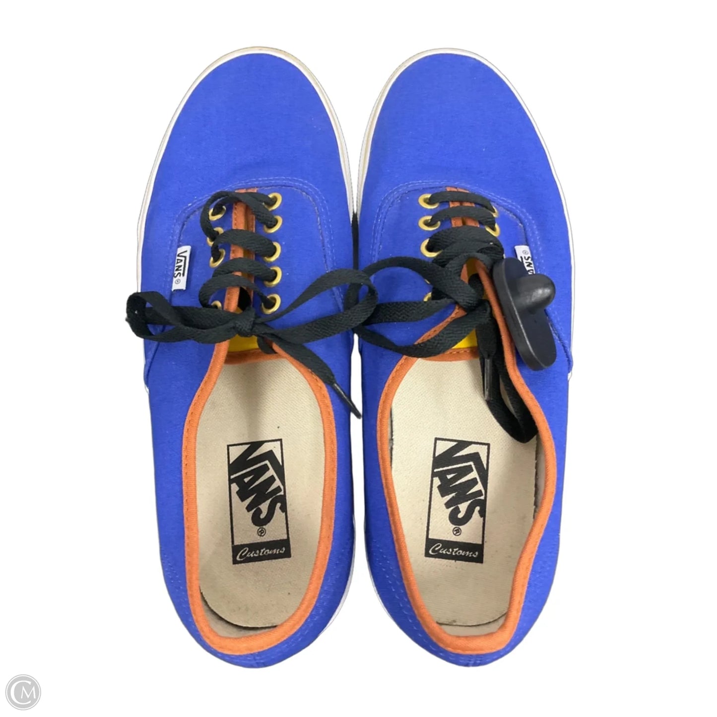 Shoes Sneakers By Vans In Blue, Size: 12