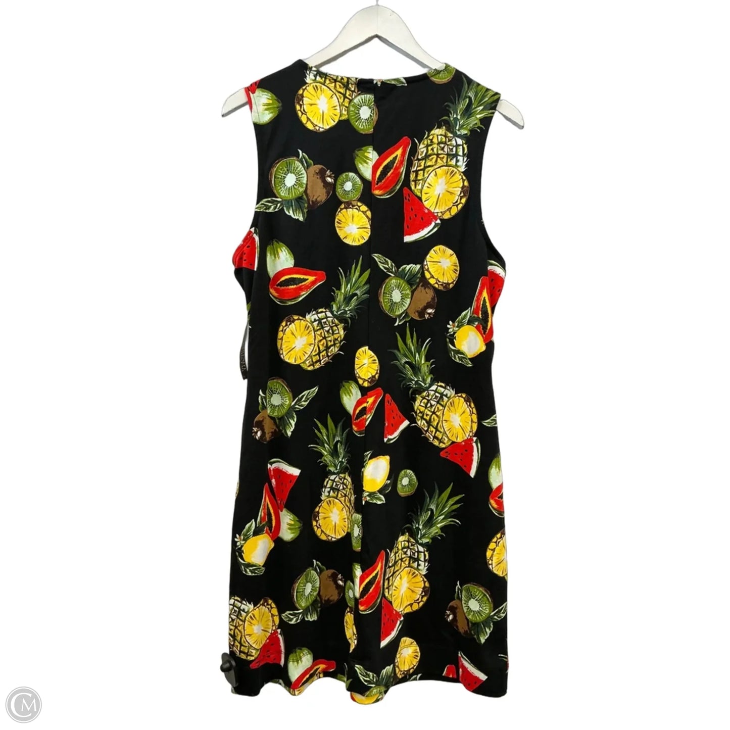 Dress Casual Midi By New York And Co In Black, Size: L