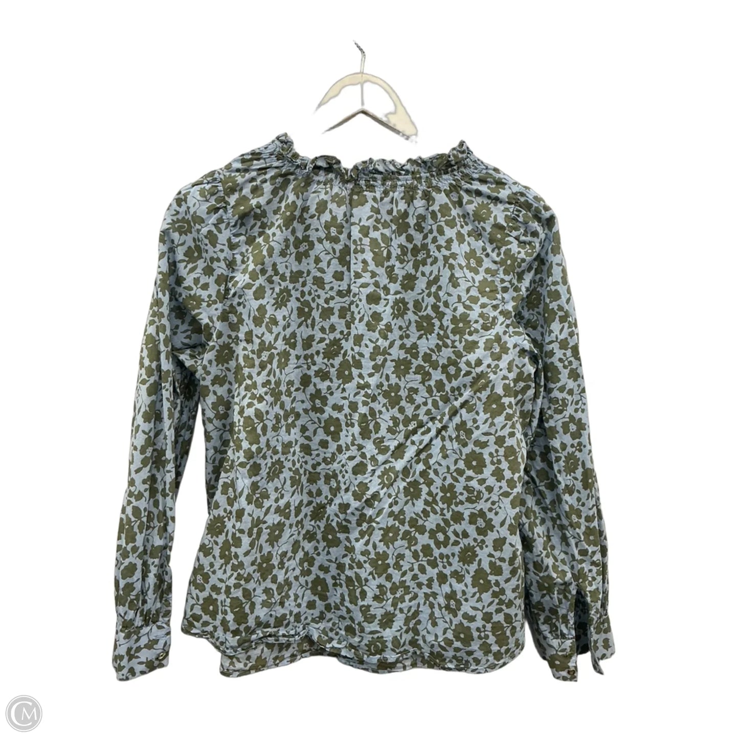 Top Long Sleeve By Talbots In Blue, Size: Lp