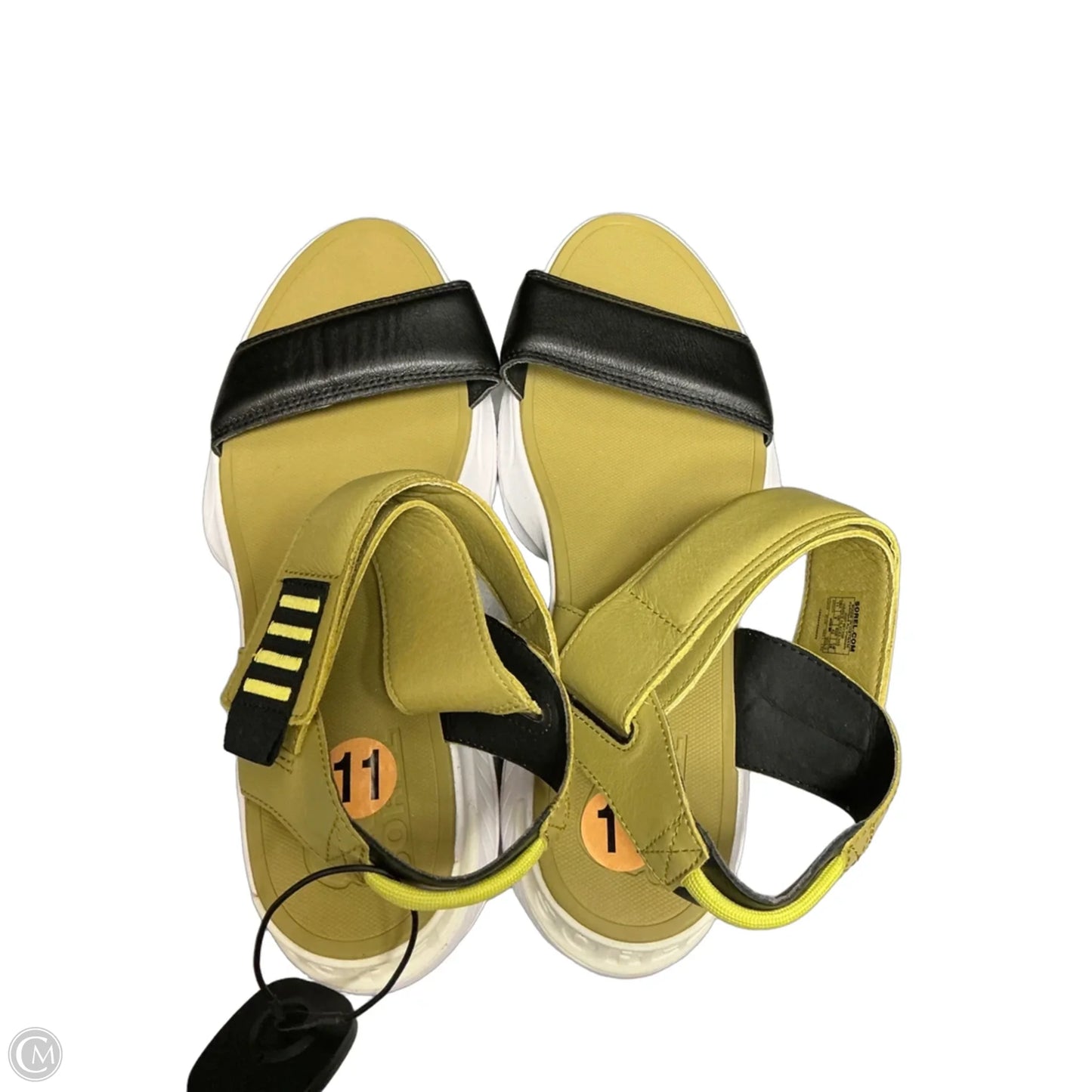 Sandals Sport By Sorel In Green, Size: 11